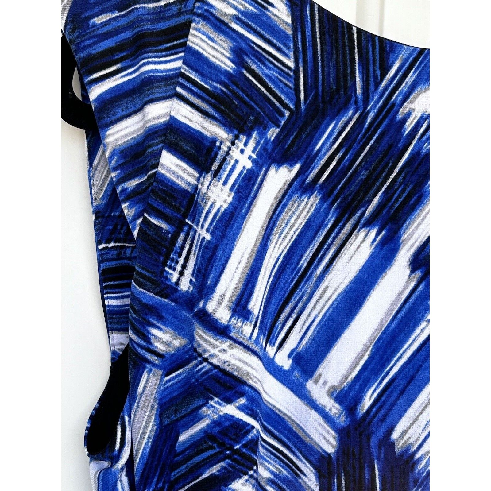 Nine West Nine West Women’s Sleeveless Sheath Dress Size 12 Blue/black Size XL / US 12-14 / IT 48-50 - 9 Thumbnail