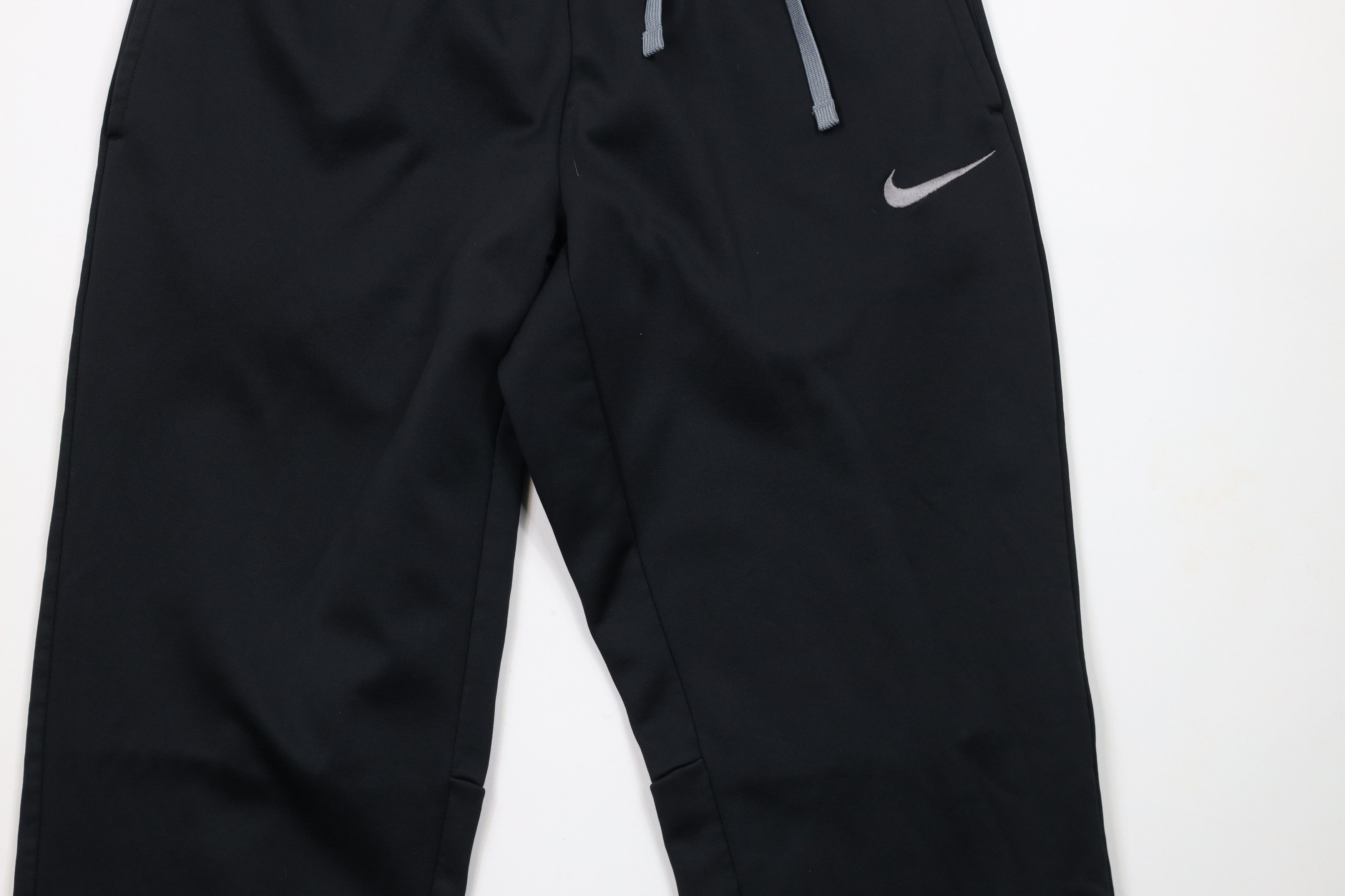 Nike × Vintage Vintage Y2K Nike Scott Mini Swoosh Wide Leg Sweatpants Size US 36 / EU 52 - 3 Thumbnail