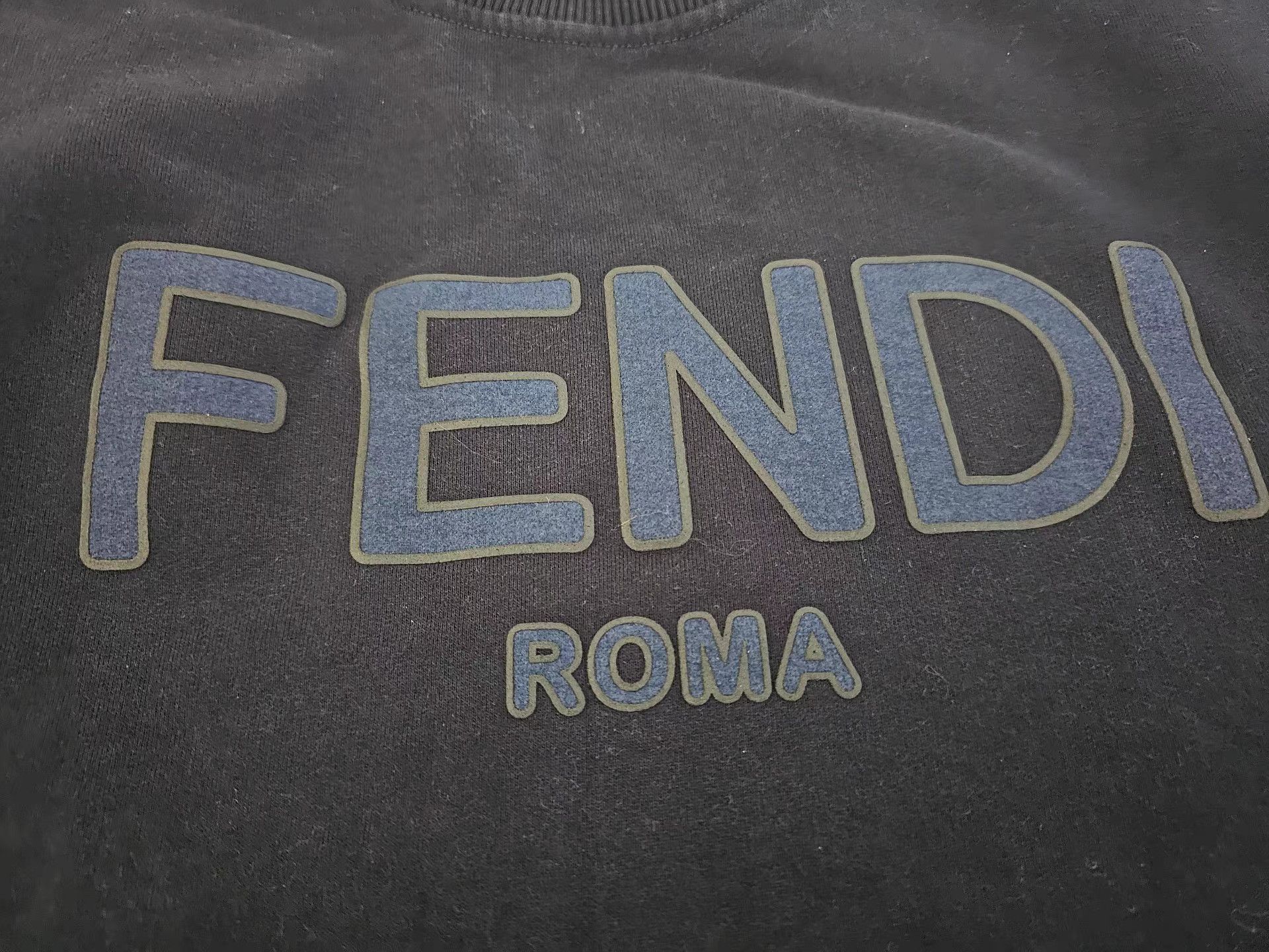 Fendi Fendi Dark Blue Sweatshirt Size US M / EU 48-50 / 2 - 6 Thumbnail