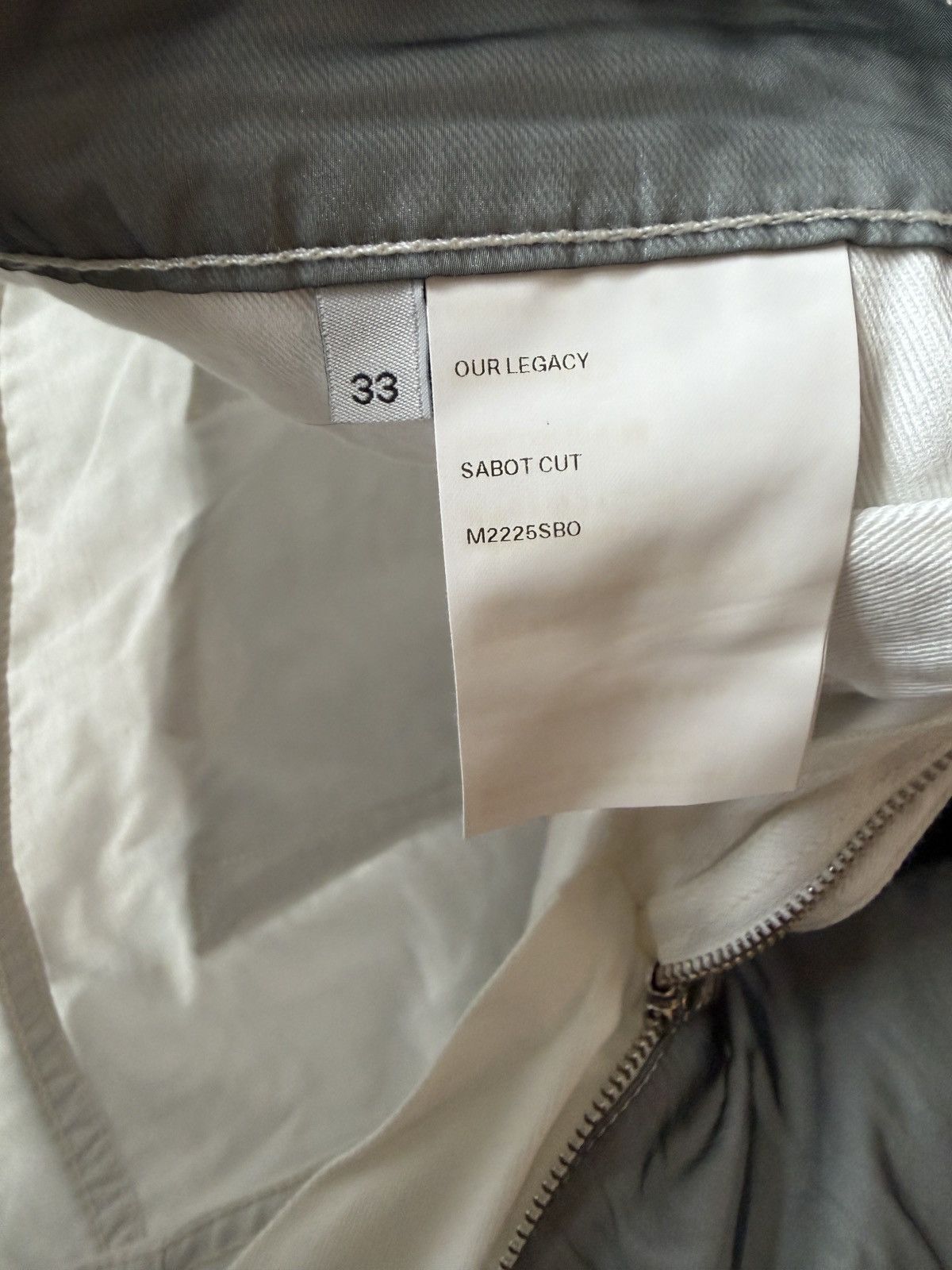 Our Legacy Our legacy sabot pant Size US 33 - 4 Thumbnail