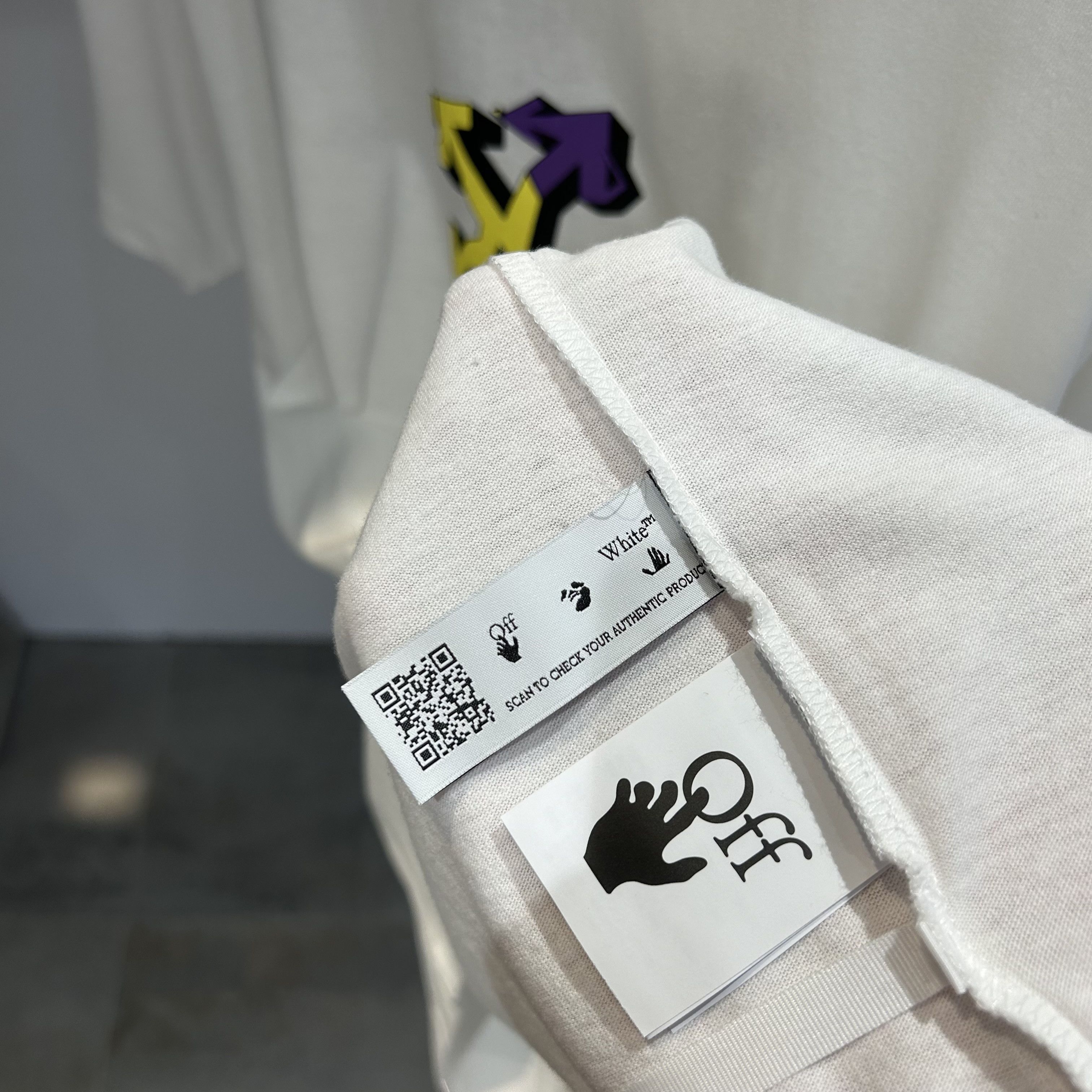 Off-White Off-White Wizard Graffiti Tee Size US XL / EU 56 / 4 - 5 Thumbnail