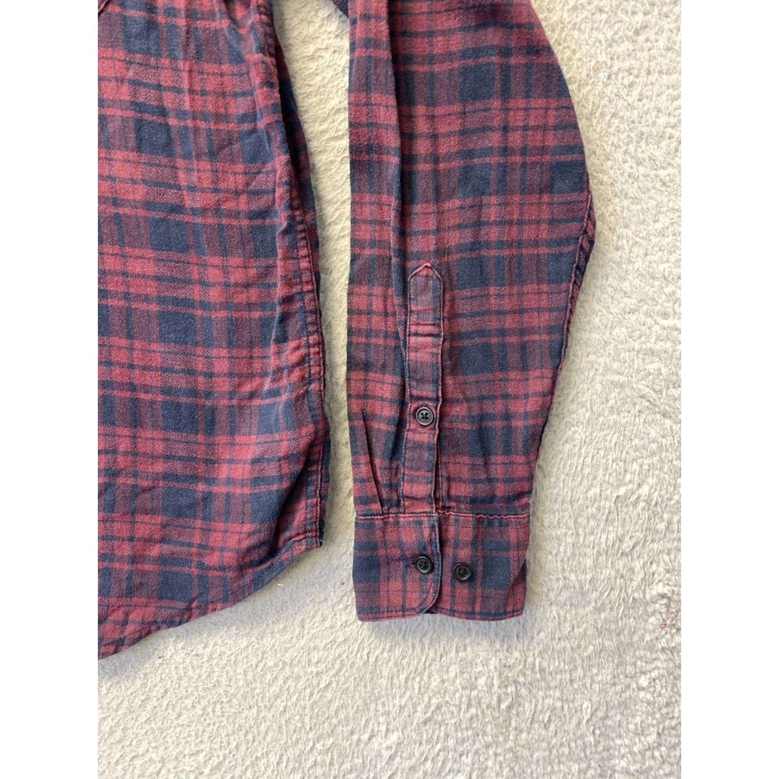 Lucky Brand LUCKY BRAND Men's Button-Up Shirt Long Sleeve Plaid Multicolor M Size US M / EU 48-50 / 2 - 2 Thumbnail