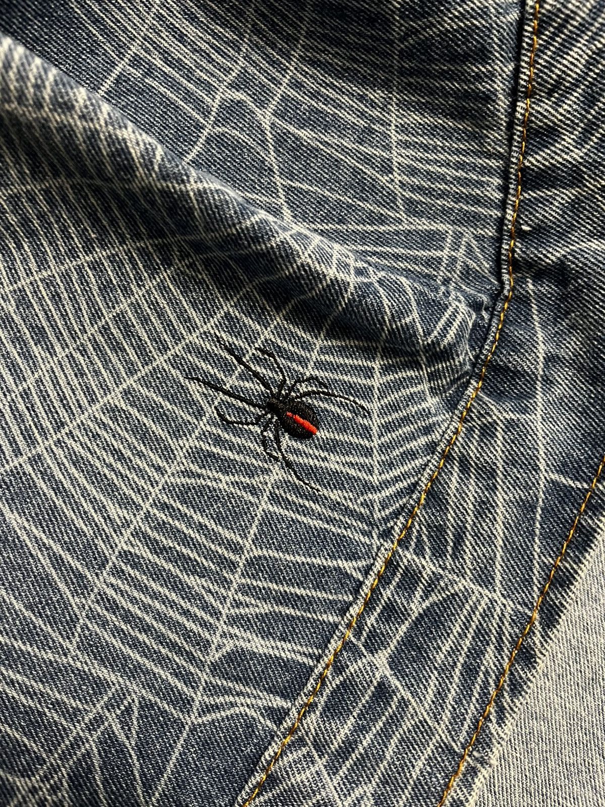 Butter Goods Spider Web Denim Jacket SS22 Size US S / EU 44-46 / 1 - 6 Thumbnail