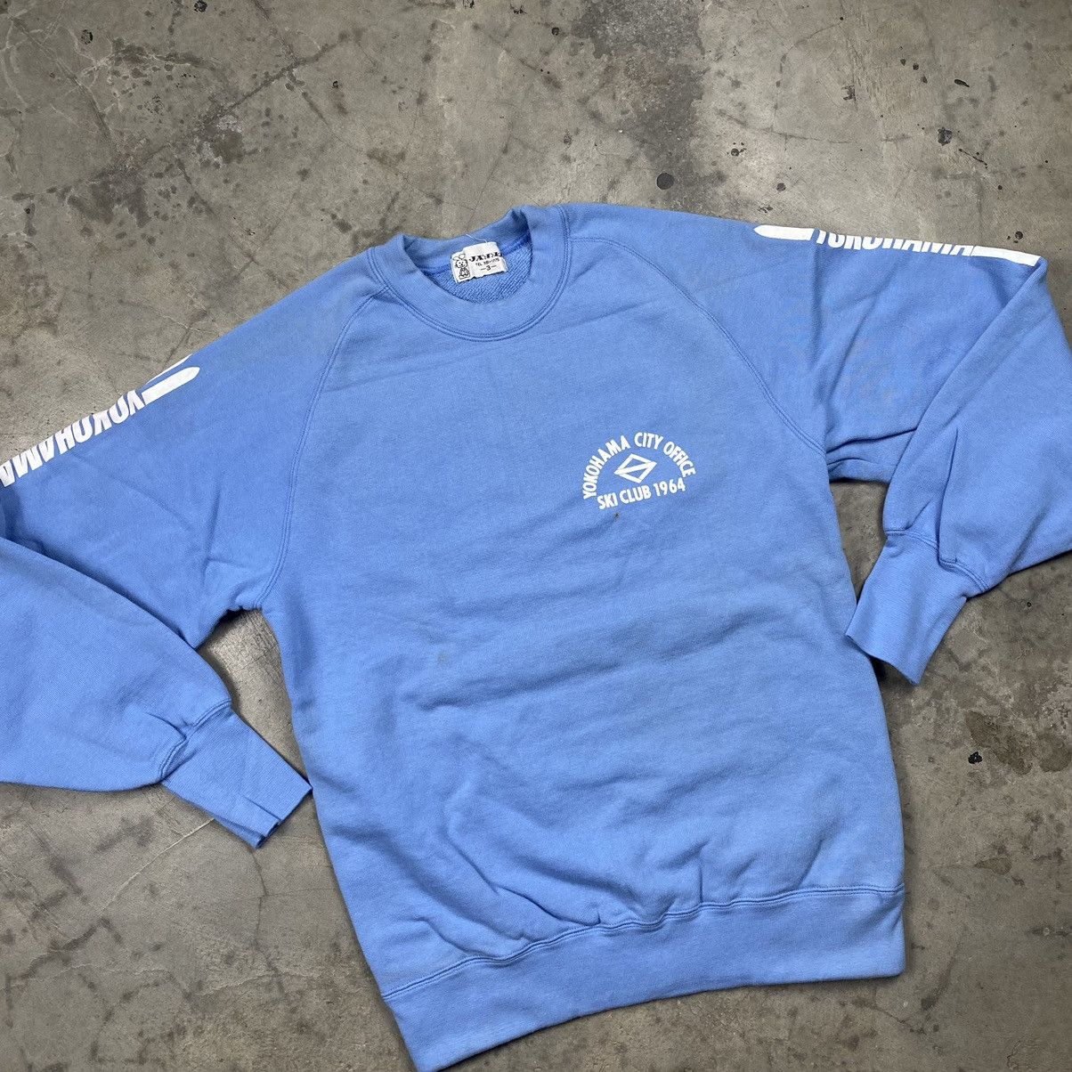 Japanese Brand × Vintage Rare 90s Japan Yokohama Ski Club Crewneck Size US S / EU 44-46 / 1 - 4 Thumbnail