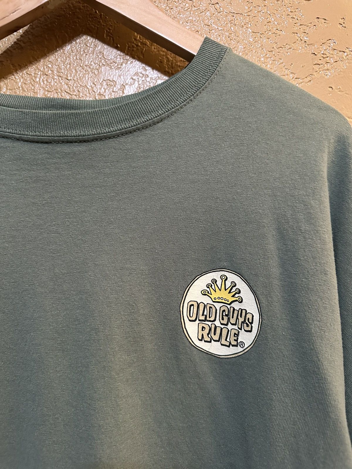 Vintage 📌 vintage Old Guys Rule Stussy tee skate Size US XXL / EU 58 / 5 - 4 Thumbnail