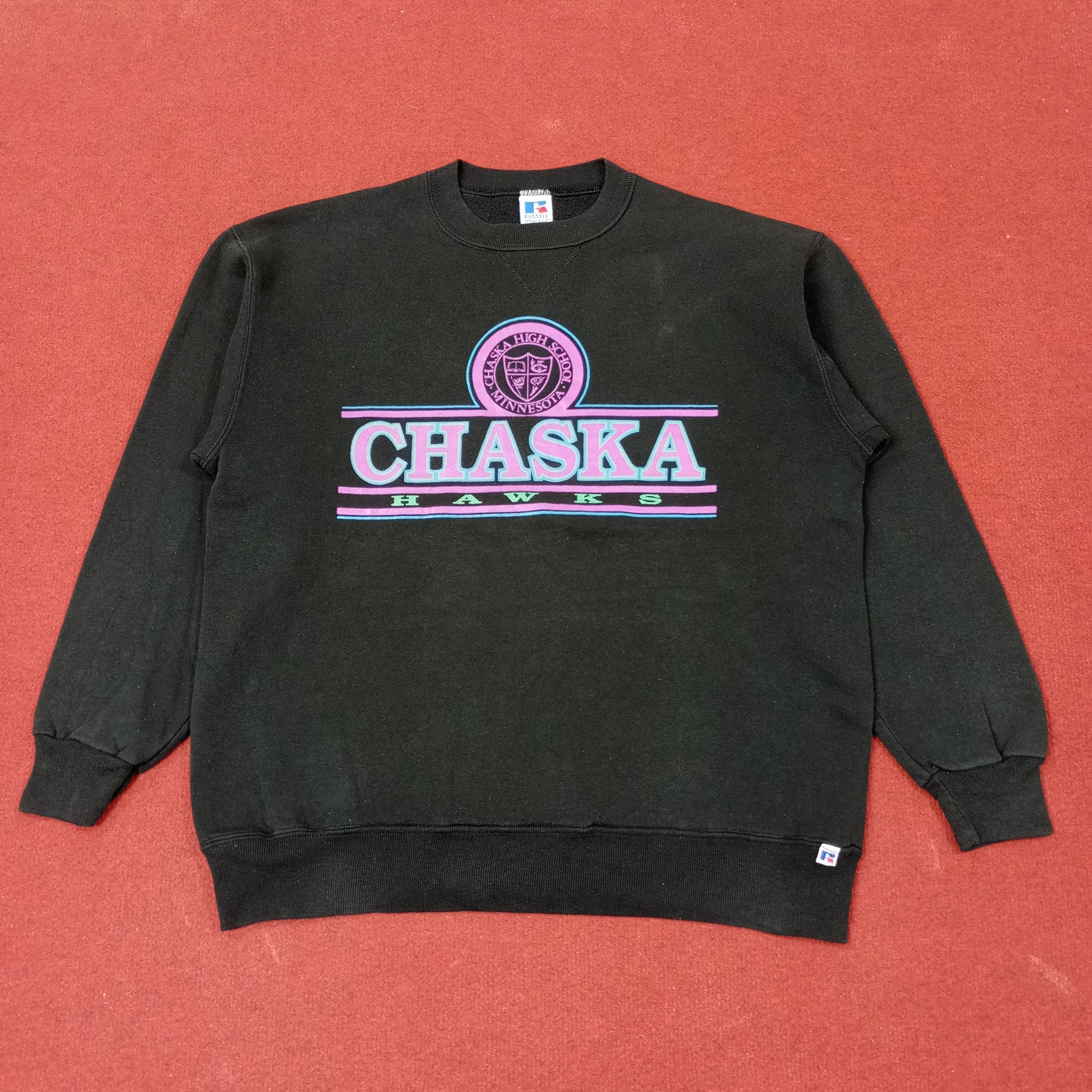 Vintage Chaska High School Minnesota Vintage Sweatshirt c248n9 Size US L / EU 52-54 / 3 - 1 Thumbnail
