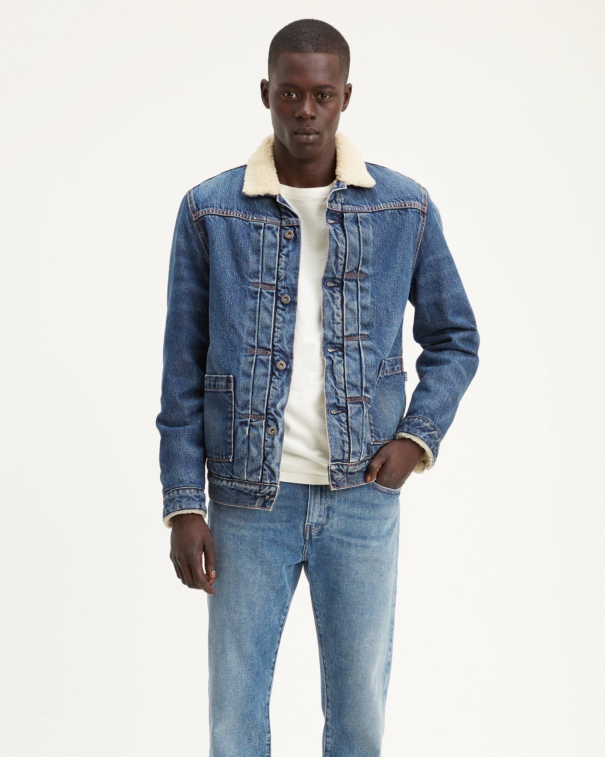 Levi's Made & Crafted LEVIS MADE & CRAFTED TYPE II SHERPA TRUCKER JACKET Size US M / EU 48-50 / 2 - 24 Thumbnail