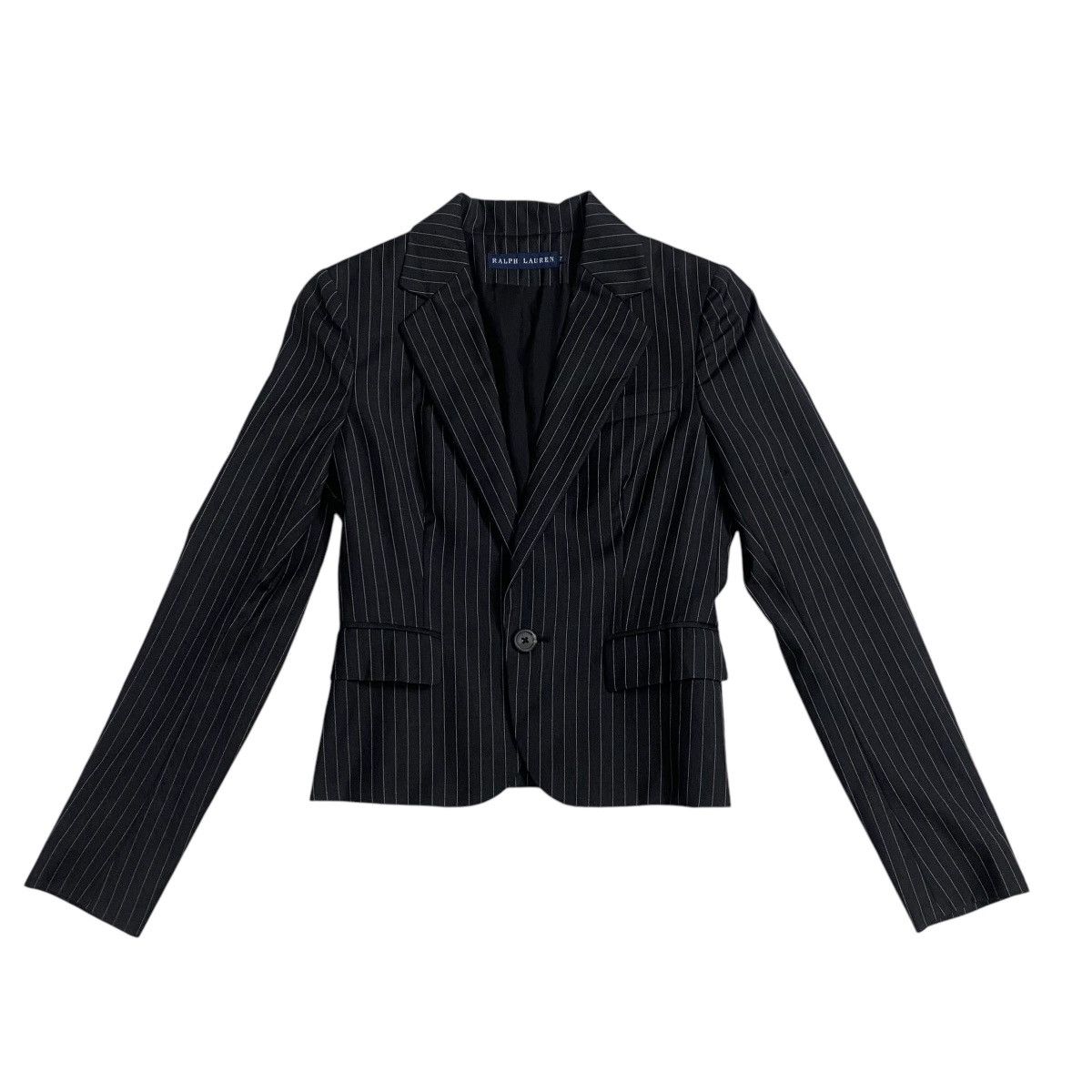 Polo Ralph Lauren × Ralph Lauren × Vintage Ralph Lauren blazer coat stripes Size XXS / US 00 / IT 34 - 5 Thumbnail