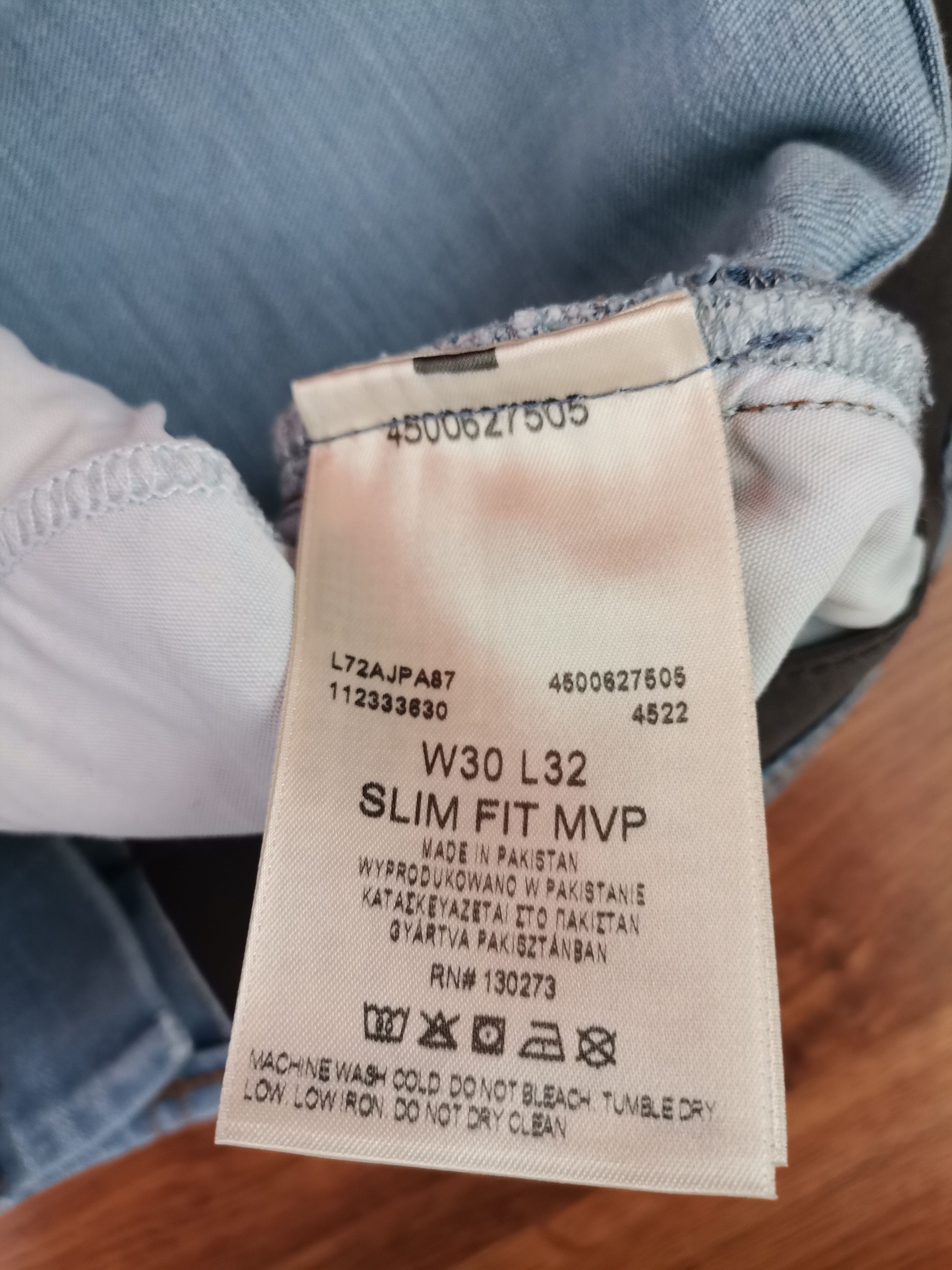Lee Lee Slim Fit MVP Jeans Size US 30 / EU 46 - 3 Thumbnail