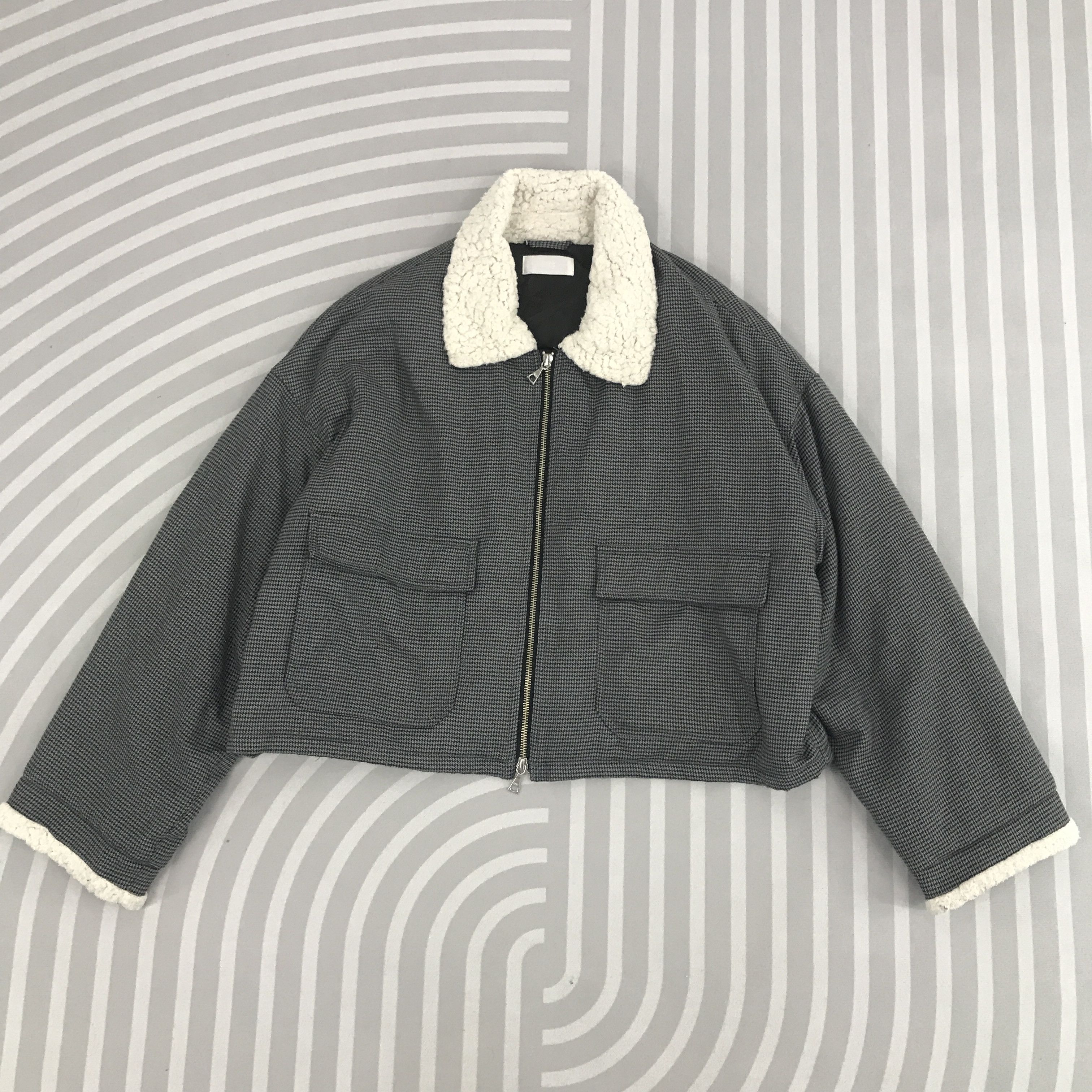 HARE × Vintage Vintage Hare zippers design Cropped jacket Size US M / EU 48-50 / 2 - 1 Thumbnail