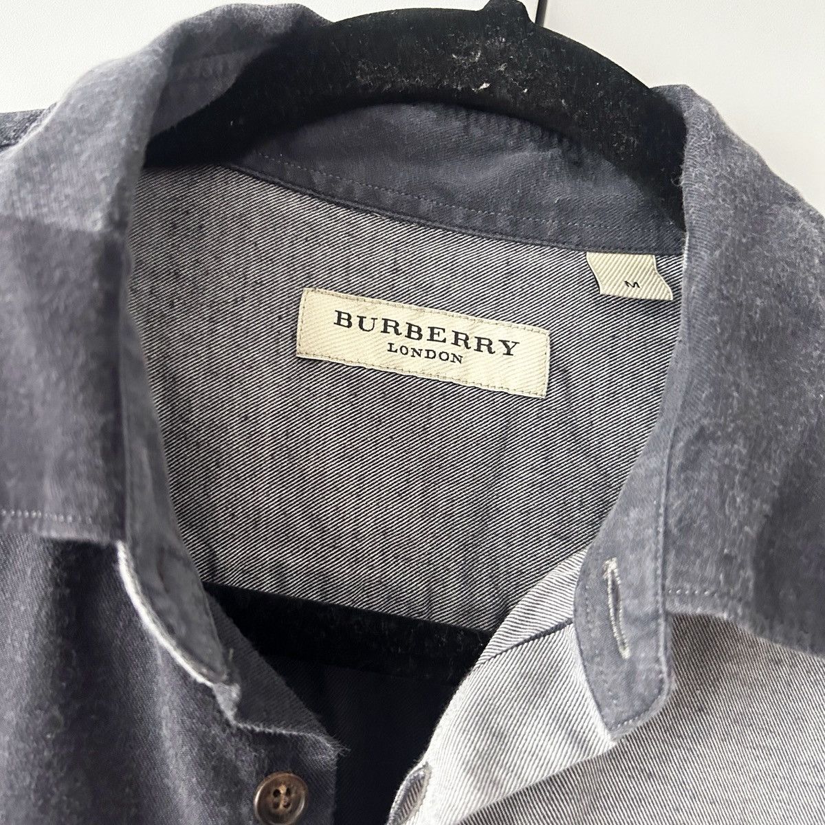 Burberry Burberry check stretch poplin shirt Size US M / EU 48-50 / 2 - 3 Thumbnail