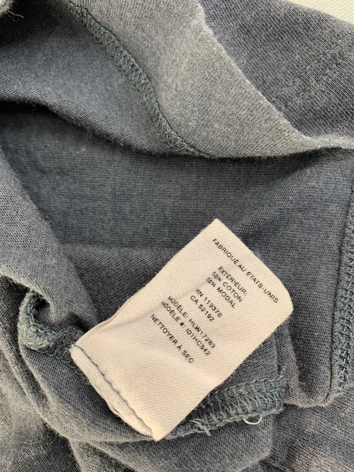 Helmut Lang Helmut Lang NY USA Big Logo Stretchable Unisex Tee Size XL / US 12-14 / IT 48-50 - 5 Thumbnail