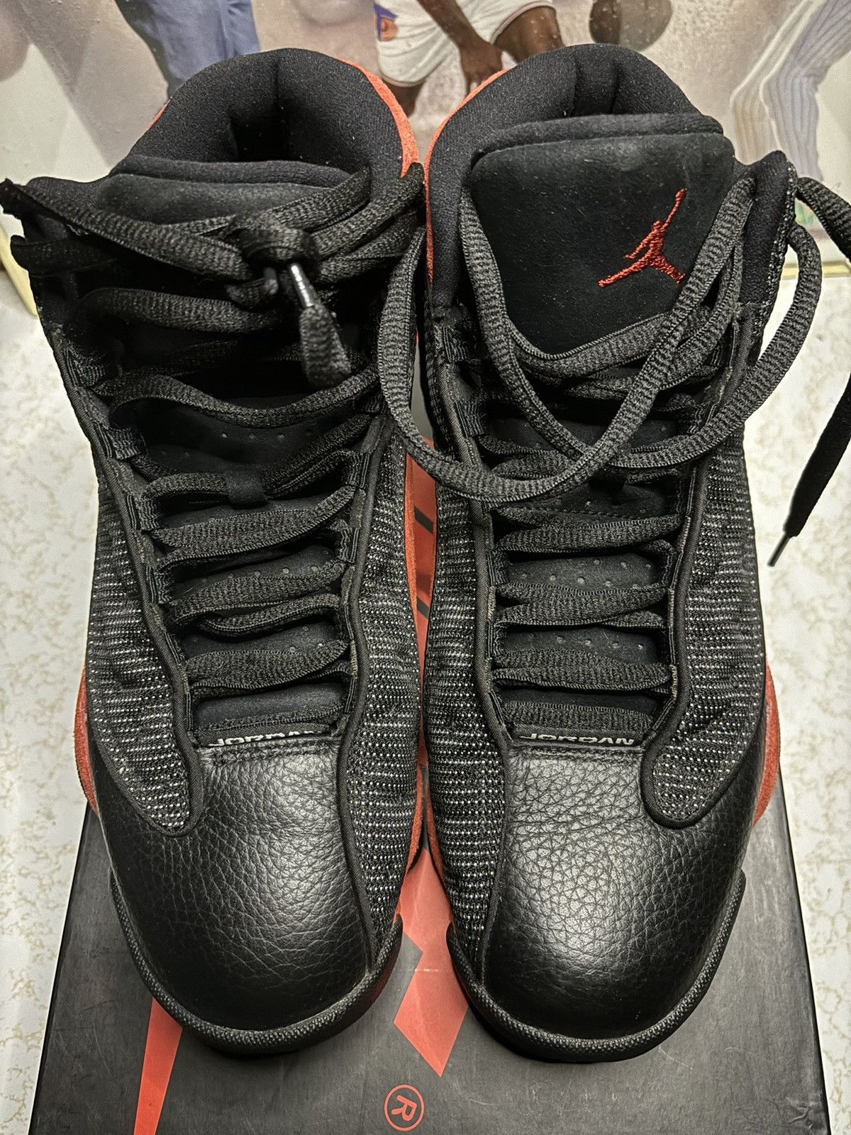 Jordan Brand Air Jordan 13 Retro 2017 Bred 2017 Size US 10.5 / EU 43-44 - 2 Thumbnail