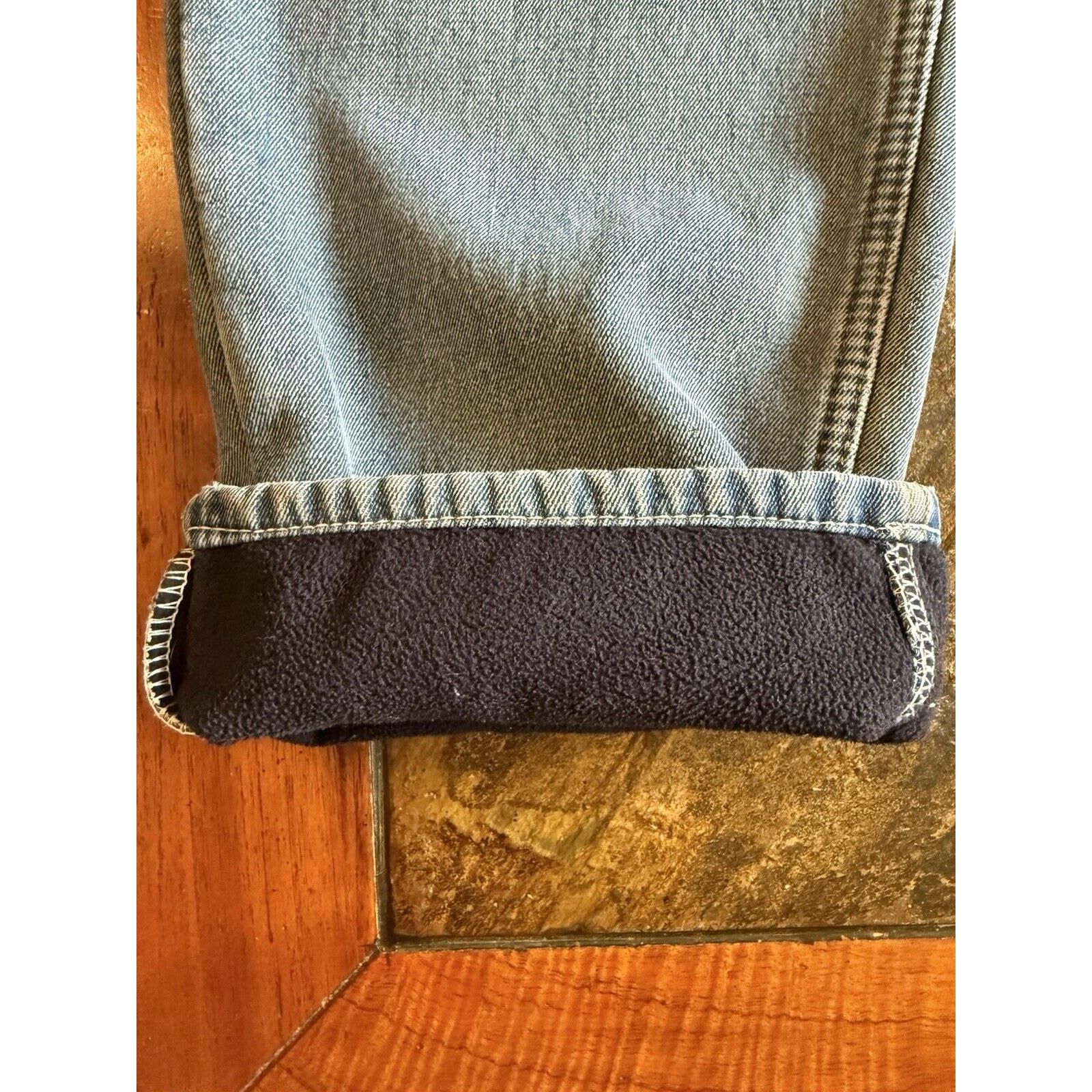 Other Old Mill Fleece Lined Jeans 36X30 Size US 36 / EU 52 - 4 Thumbnail