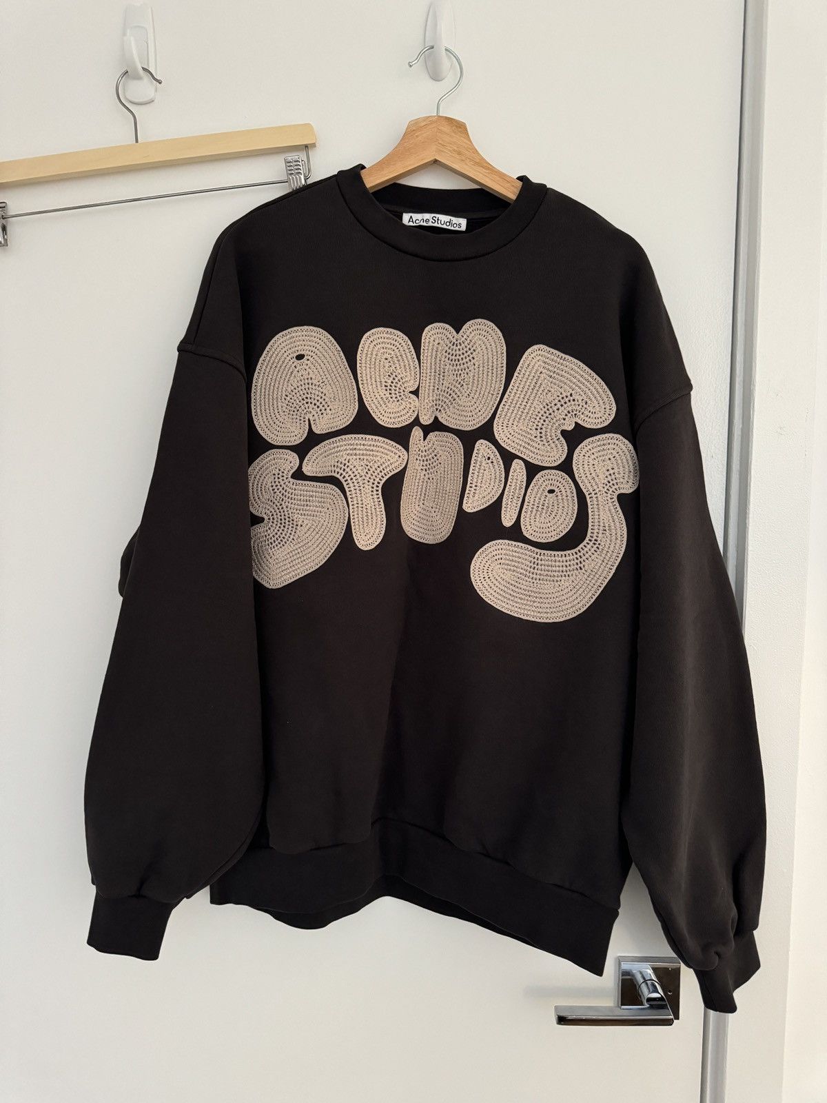 Acne Studios Fyre Bubble Logo Sweatshirt | Grailed