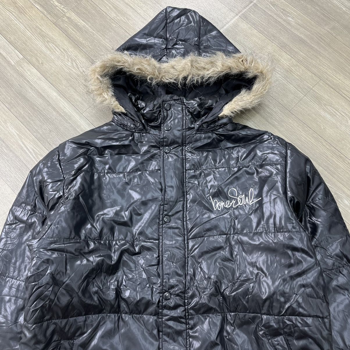 Japanese Brand 2000s B One Soul IfSixWasNine Kmrii Goa Lgb Fur Down Jacket Size US XL / EU 56 / 4 - 2 Thumbnail