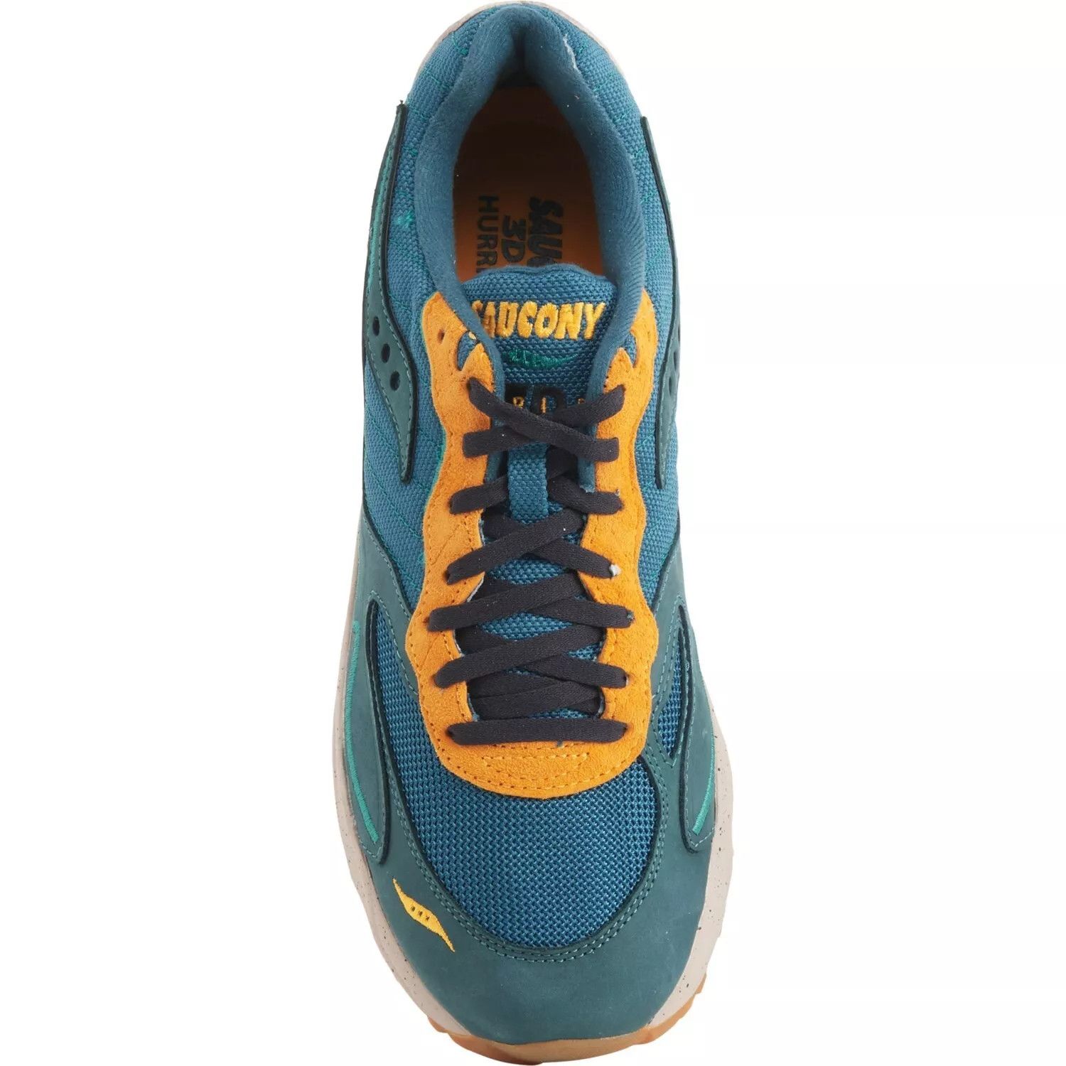 Saucony 3D Grid Hurricane Green/Orange Size US 9 / EU 42 - 2 Thumbnail
