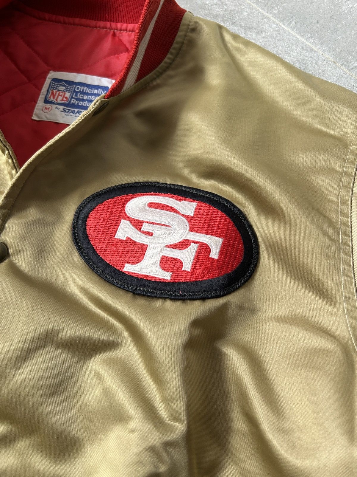 Starter Vintage NFL Starter 49ers Bomber Jacket Size US M / EU 48-50 / 2 - 7 Thumbnail
