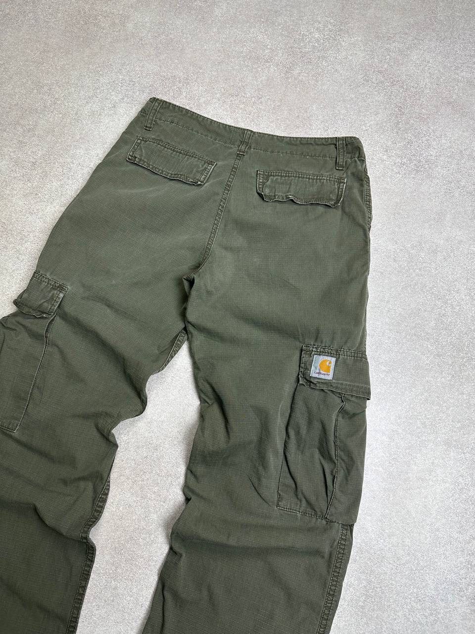 Carhartt Vintage Carhartt WIP Cargo Baggy Pants Y2K 28 Size US 28 / EU 44 - 4 Thumbnail