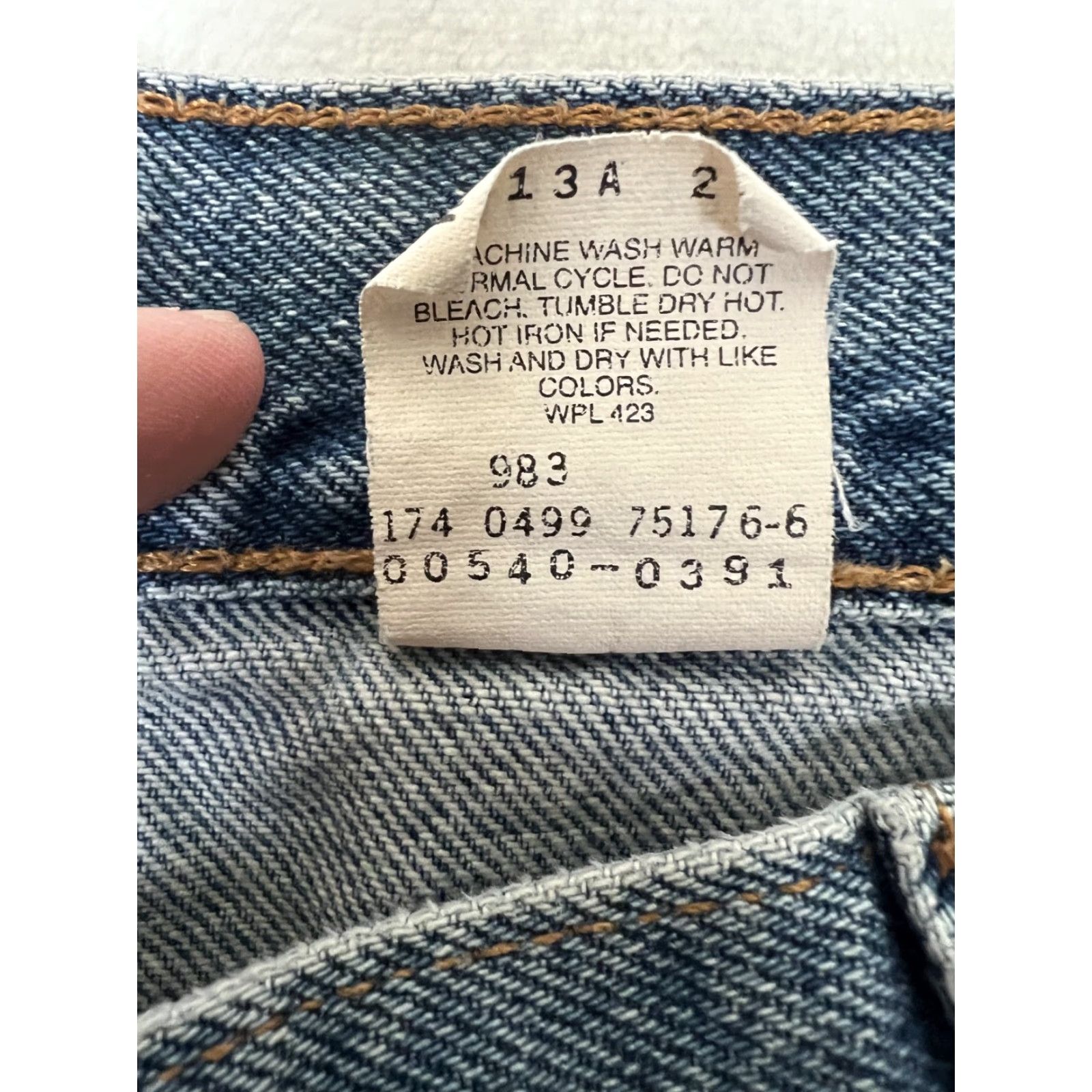 Levi's **Vintage Levi's 540 Relaxed Fit Blue Denim Jeans Size 38 Mexico Made** User: Vintage Levi's 540 Relaxed Fit Blue Denim Jeans Size 38 Mexico Made Size US 38 / EU 54 - 5 Thumbnail