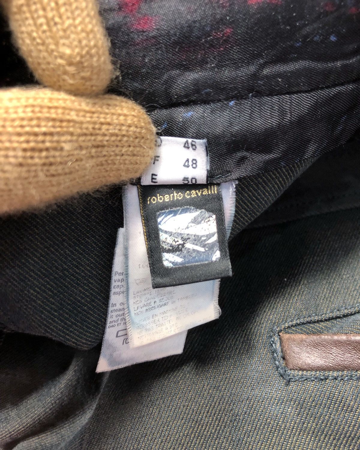 Roberto Cavalli Vintage Class by Roberto Cavalli Cargo Pants Made in Italy Size US 34 / EU 50 - 14 Thumbnail
