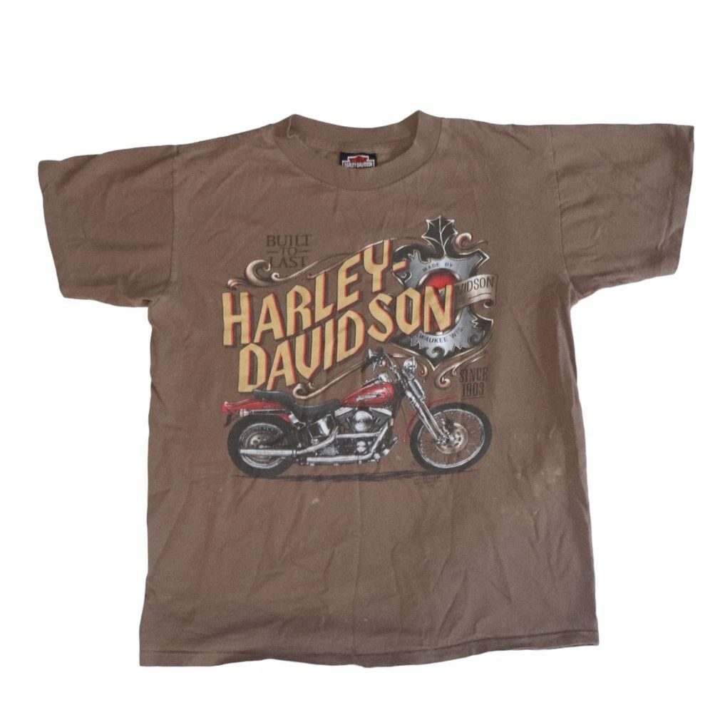Harley Davidson Vintage 1991 3D Emblem Harley Davidson T-shirt Size Medium Size US M / EU 48-50 / 2 - 1 Thumbnail