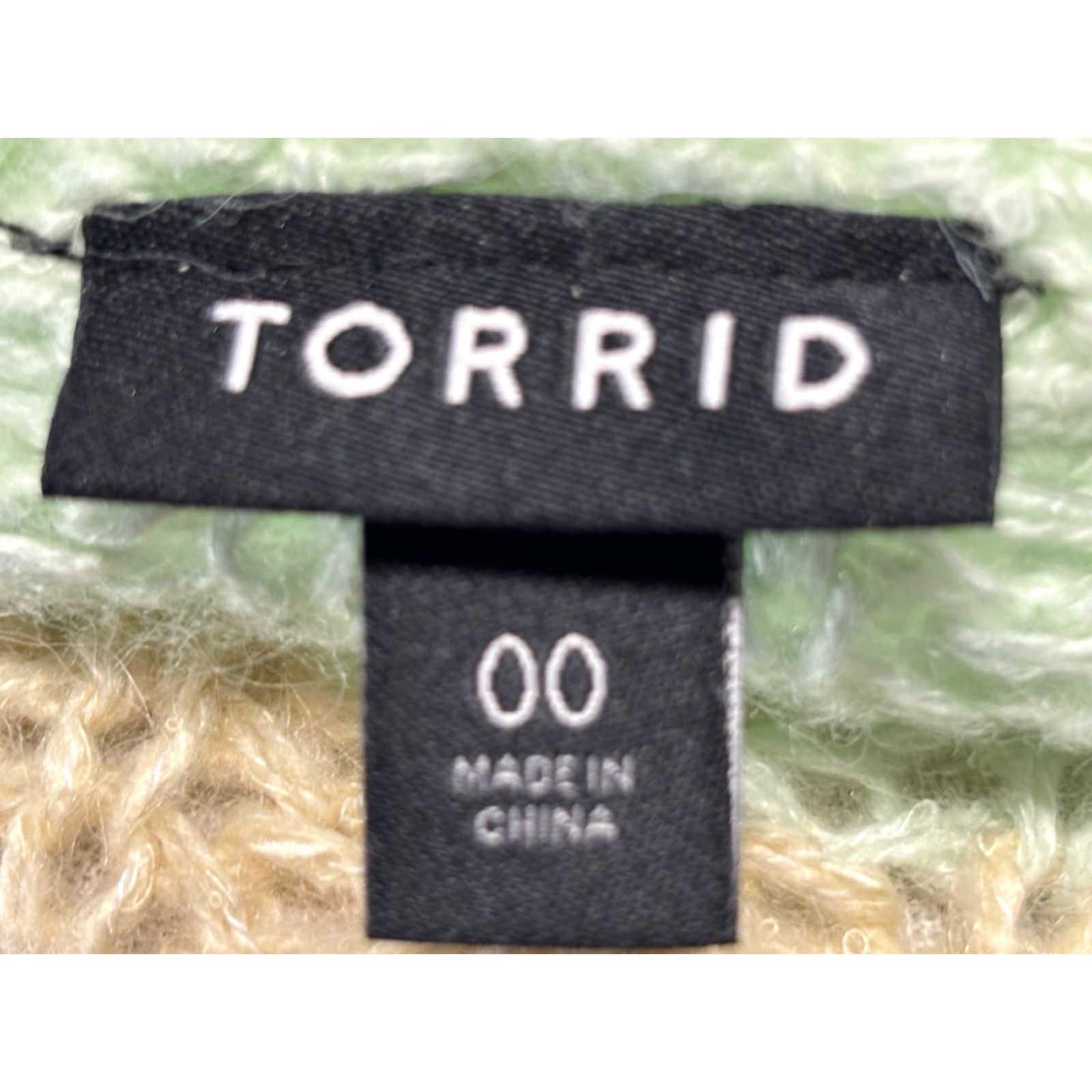 Torrid NEW Torrid Striped Tunic Sweater M/L Multicolor Knit V-Neck Long Sleeve Womens Rainbow Size M / US 6-8 / IT 42-44 - 6 Thumbnail