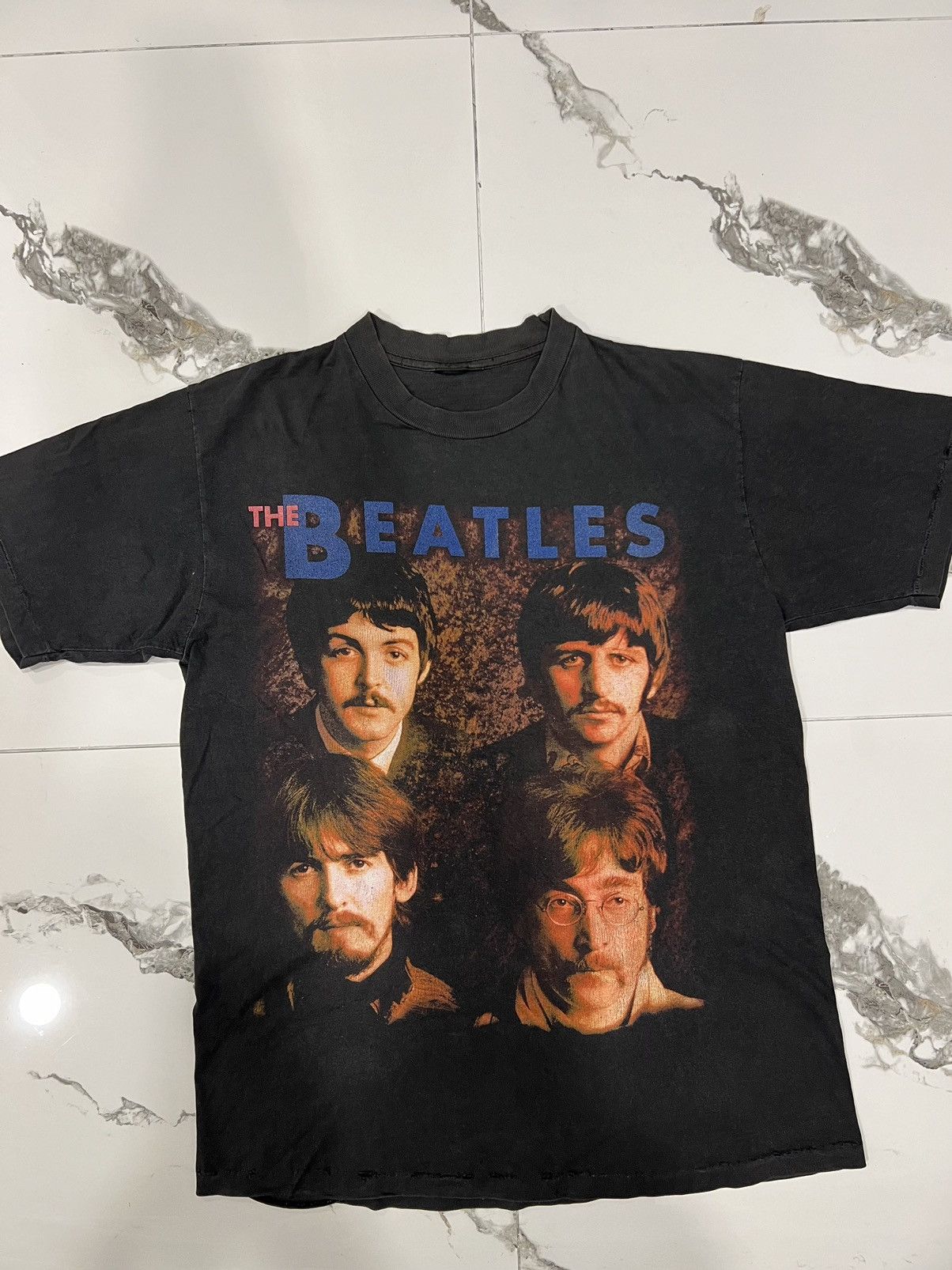 Band Tees × Vintage The Beatles Tee Size US S / EU 44-46 / 1 - 2 Thumbnail