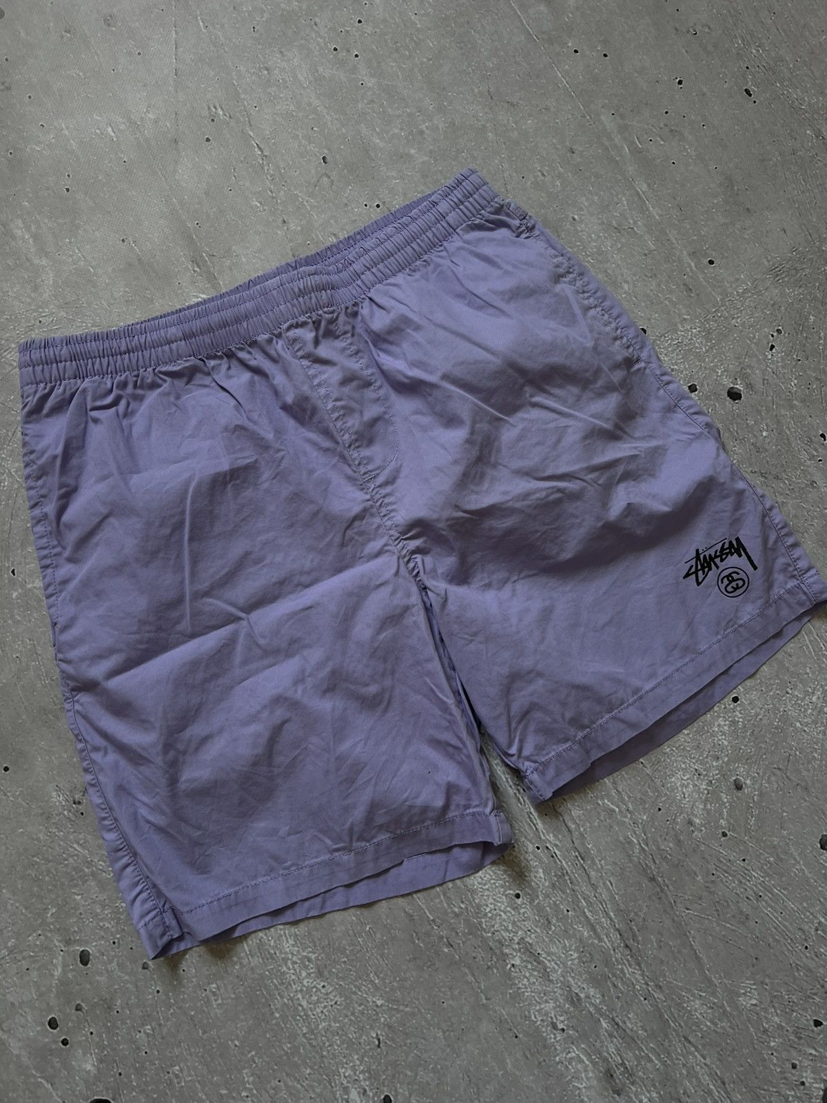 Vintage Stüssy Graffiti Logo Streetwear Skate Size 30 Shorts