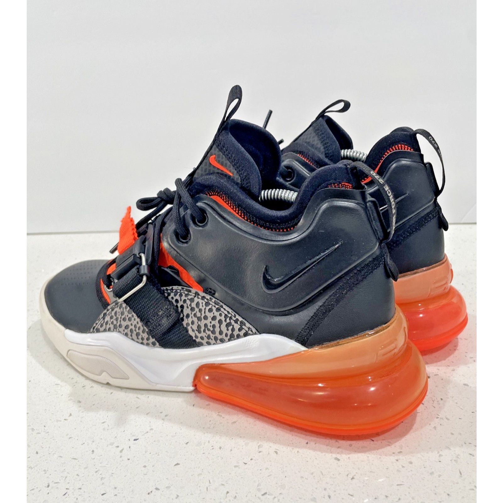 Nike NIKE Air Force 270 SAFARI Black Hyper Crimson Men's 8.5 Size US 8.5 / EU 41-42 - 8 Thumbnail