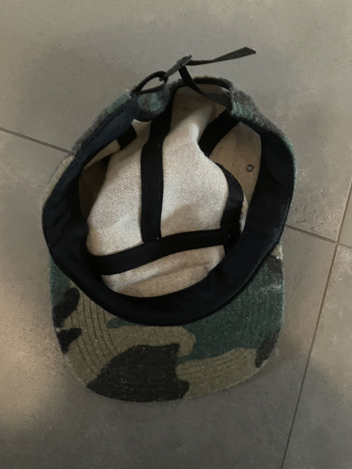 Supreme Green wool Camouflage Supreme Hat Size ONE SIZE - 2 Thumbnail