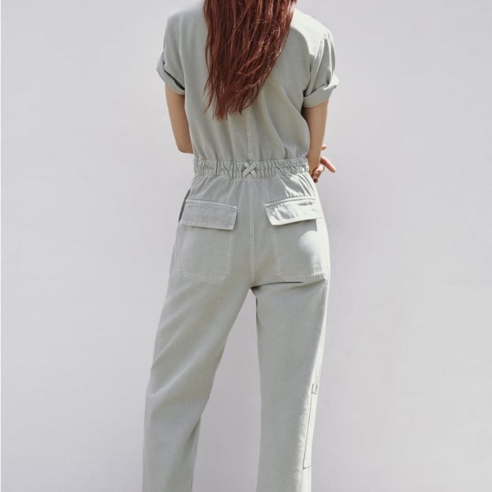 Zara ZARA LONG COLORFUL JUMPSUIT Size 26" / US 2 / IT 38 - 10 Thumbnail