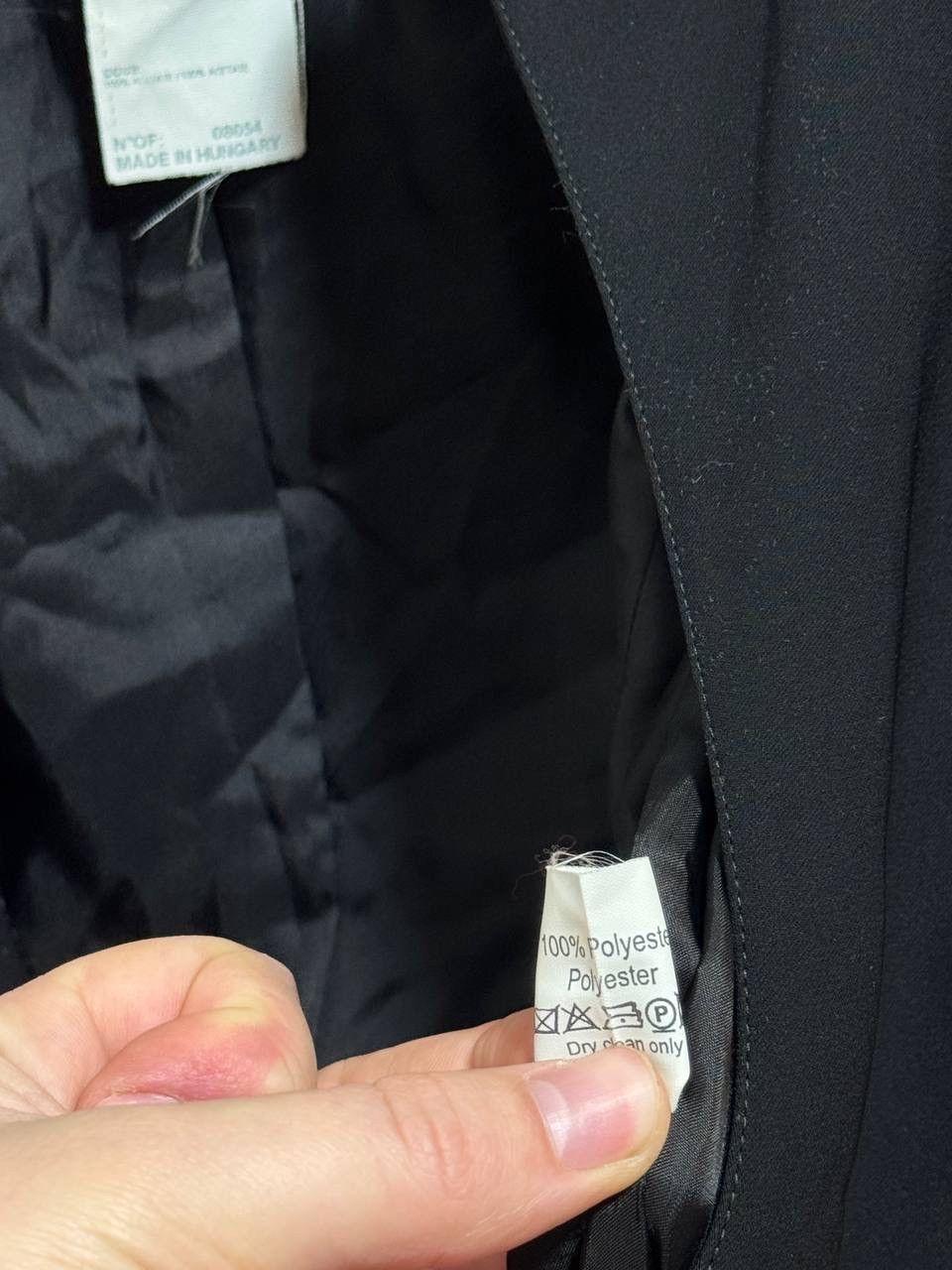 Thierry Mugler Vintage Thierry Mugler Black Blazer Jacket Size 40 Size S / US 4 / IT 40 - 9 Thumbnail