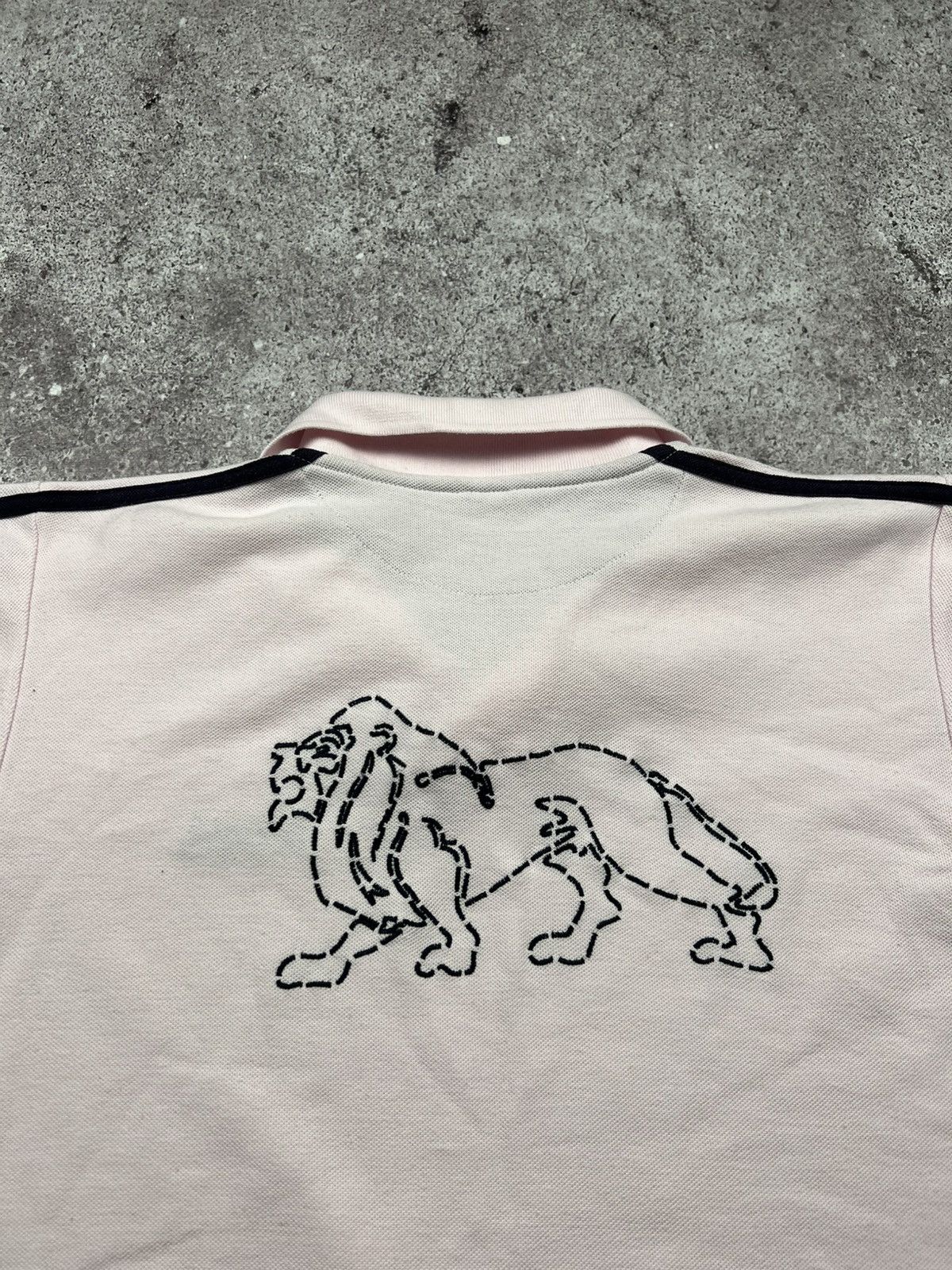 Lonsdale Mens Vintage Lonsdale Big Logo Polo T Shirt Old Money Casual Size US L / EU 52-54 / 3 - 3 Thumbnail