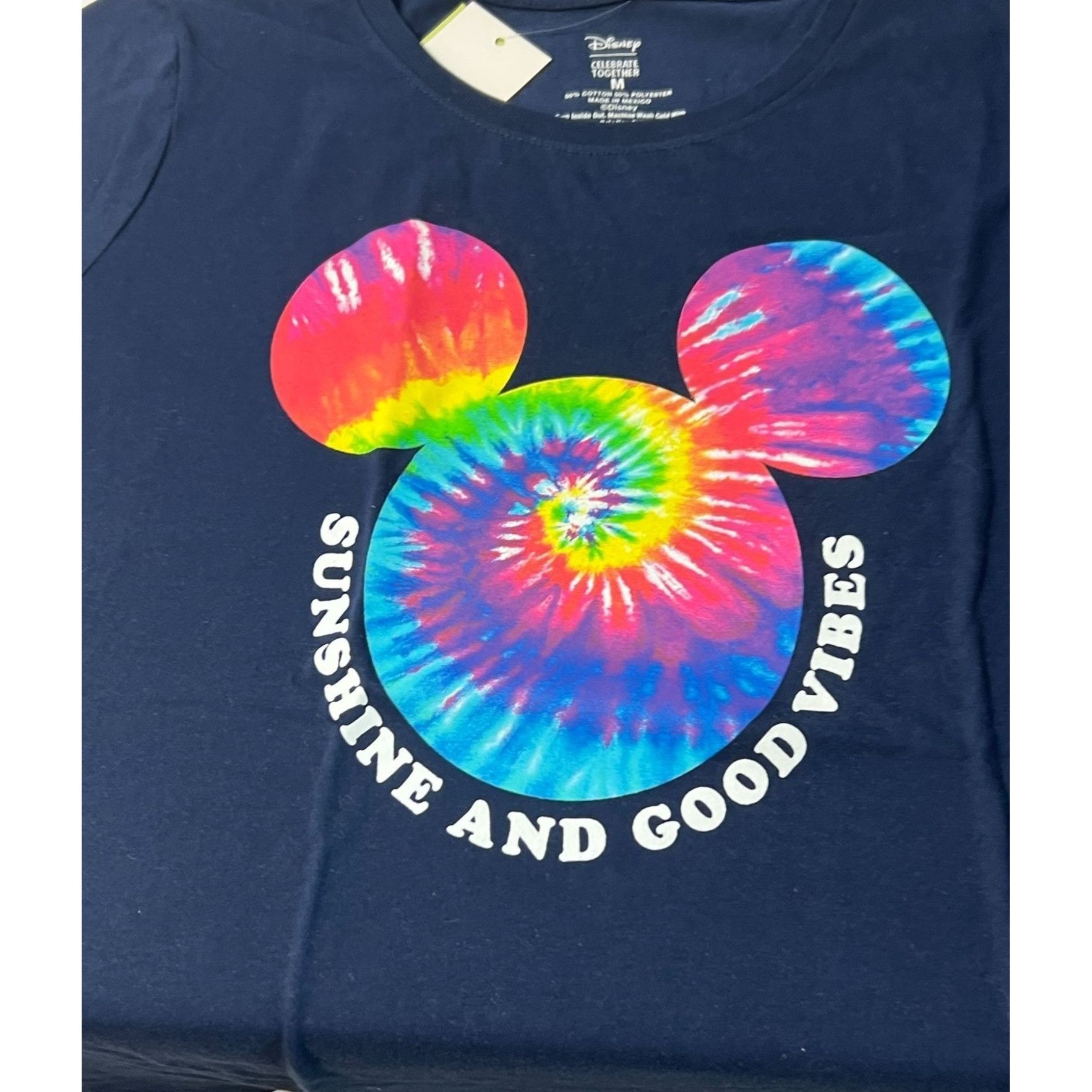 Disney Disney Celebrate Together Womens Navy Sunshine & Good Vibes Size M / US 6-8 / IT 42-44 - 3 Thumbnail