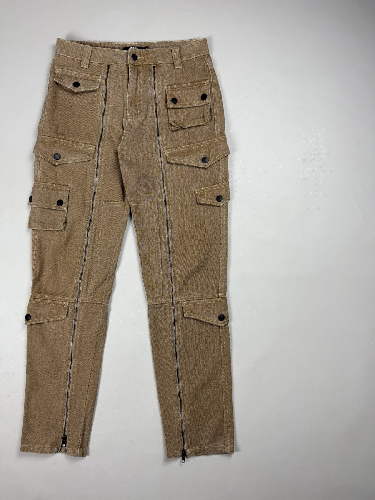 Jaded London Jaded London Japanese Multipocket Full Zip Jeans Pants Size US 30 / EU 46 - 3 Thumbnail