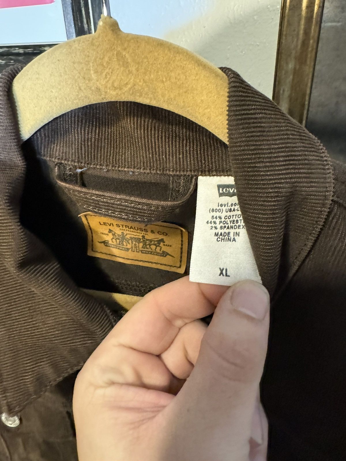 Levi's Women’s Levi’s Corduroy Jacket Size XL / US 12-14 / IT 48-50 - 4 Thumbnail