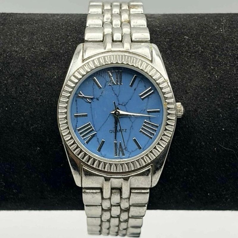 Other Silver & Blue Quartz Watch Size ONE SIZE - 1 Thumbnail