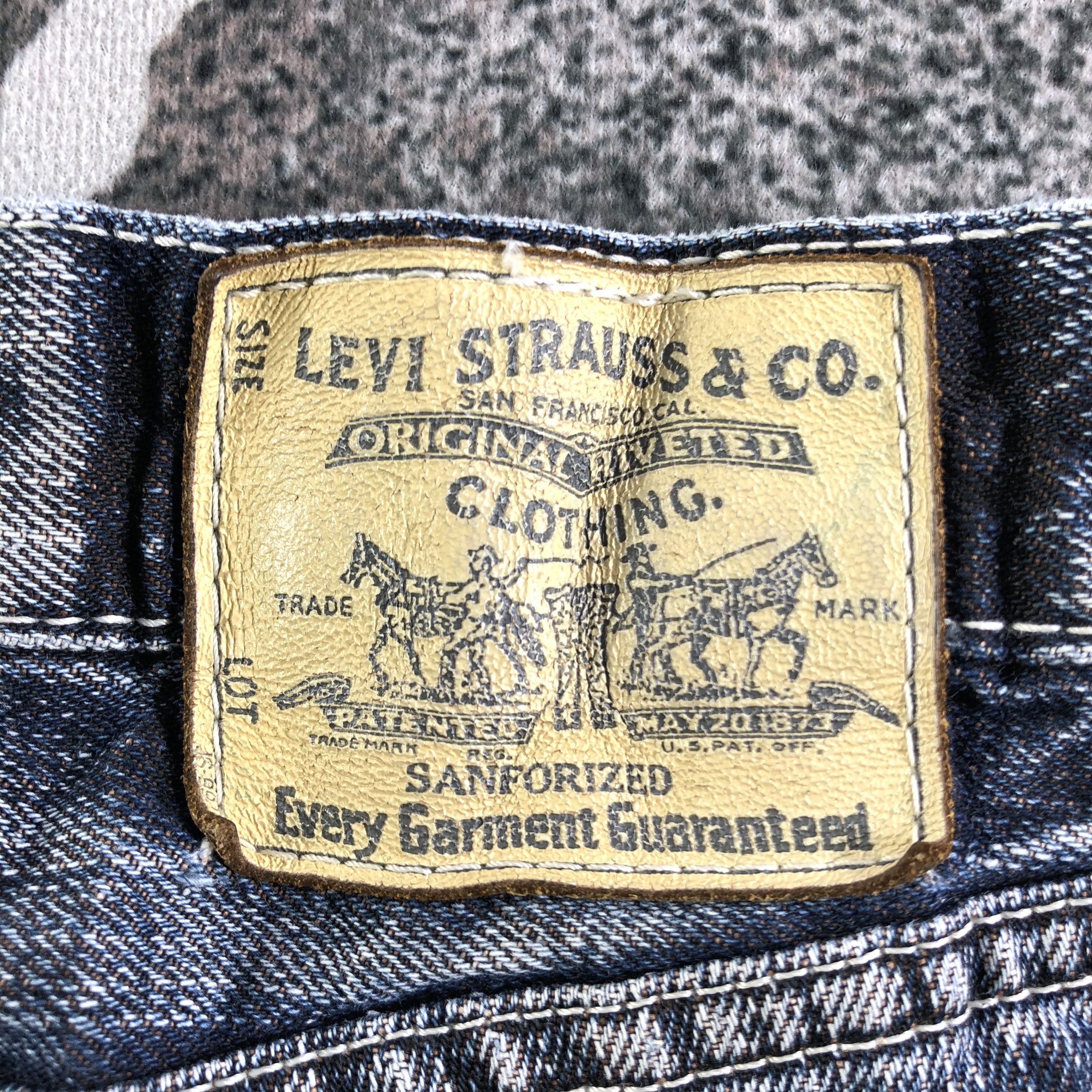 Levi's Vintage Levis 503 Jeans Distresed Denim KJ3141 Size US 31 - 5 Thumbnail