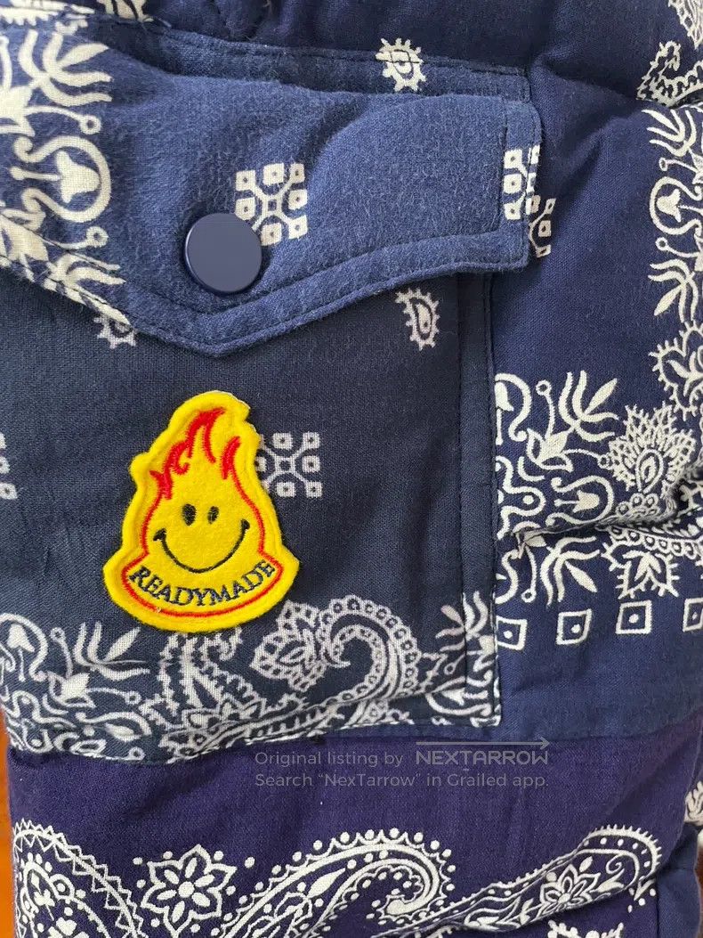 READYMADE Ready Made Cashew Flower Down Jacket Size US M / EU 48-50 / 2 - 3 Thumbnail