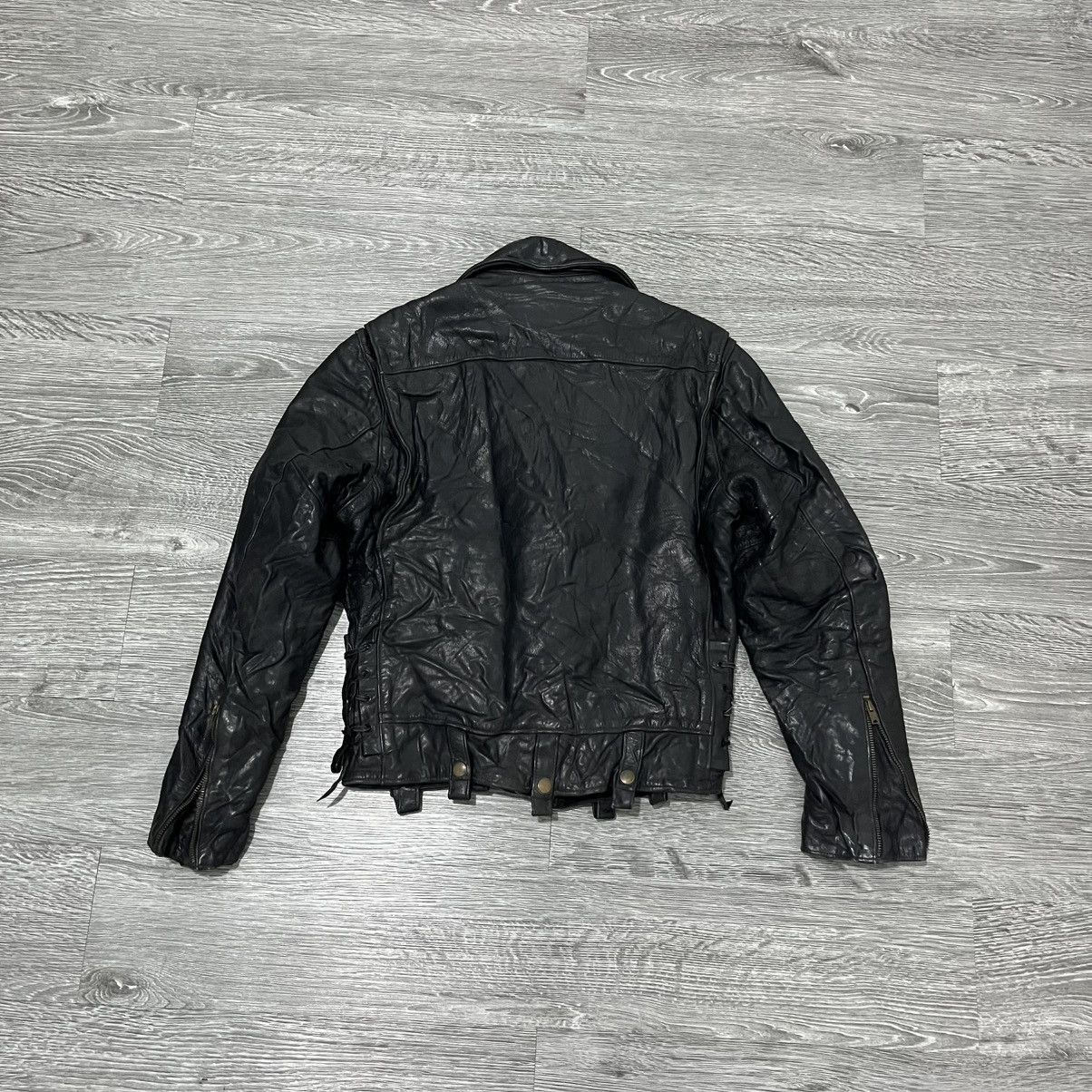 Leather 2000's Winny Roaste New York Ramones Leather Jacket Size US L / EU 52-54 / 3 - 4 Thumbnail