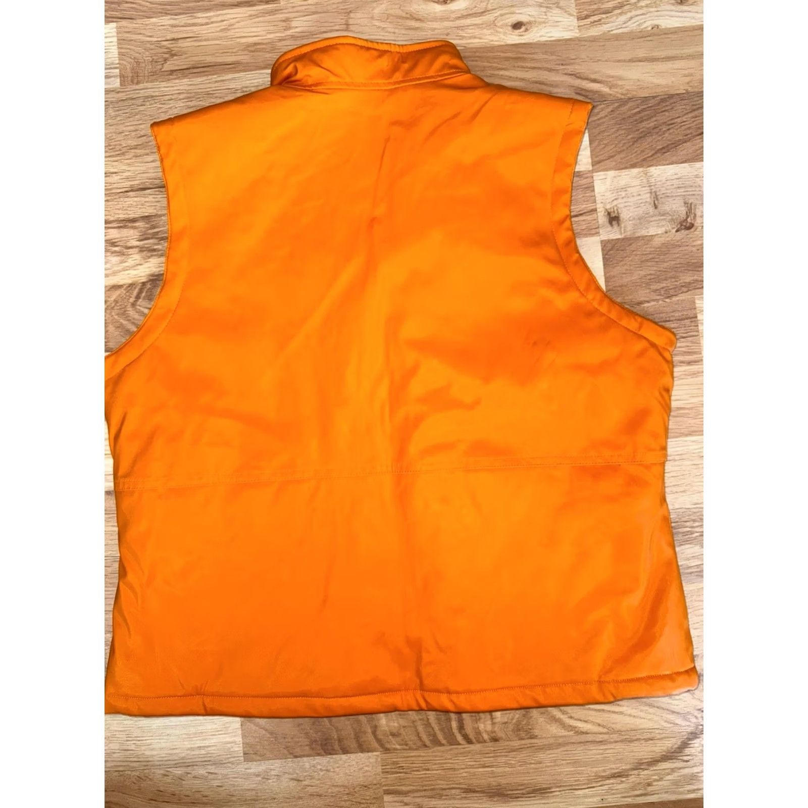 Vintage VINTAGE Rave 4 Real Vest Orange Polyurethane Zip Womens L GUC Y2K Size L / US 10 / IT 46 - 3 Thumbnail