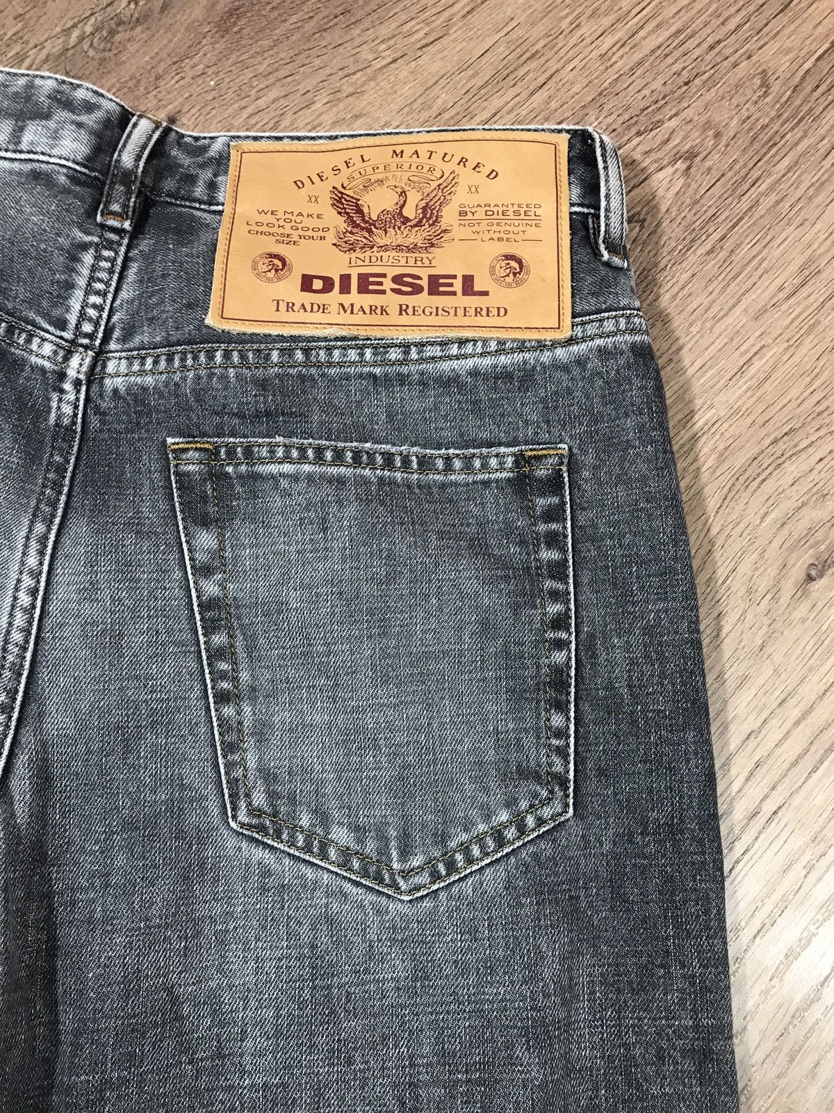 Diesel × Vintage Diesel D Reggy Denim Pants Jeans Rare Size 27" / US 4 / IT 40 - 19 Thumbnail