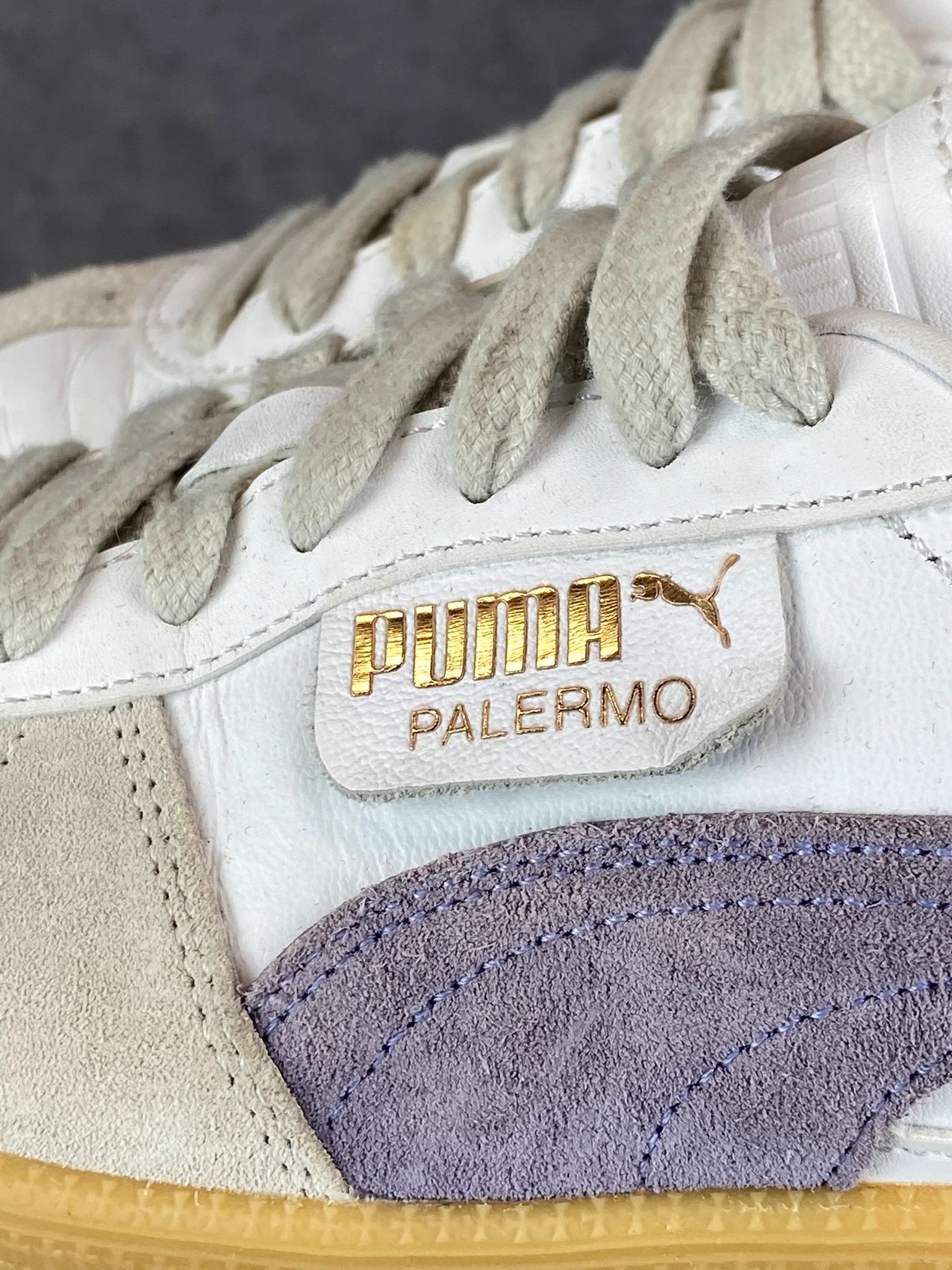 Puma Puma Palermo White Sneakers Size EU 41 Size US 8 / EU 41 - 3 Thumbnail
