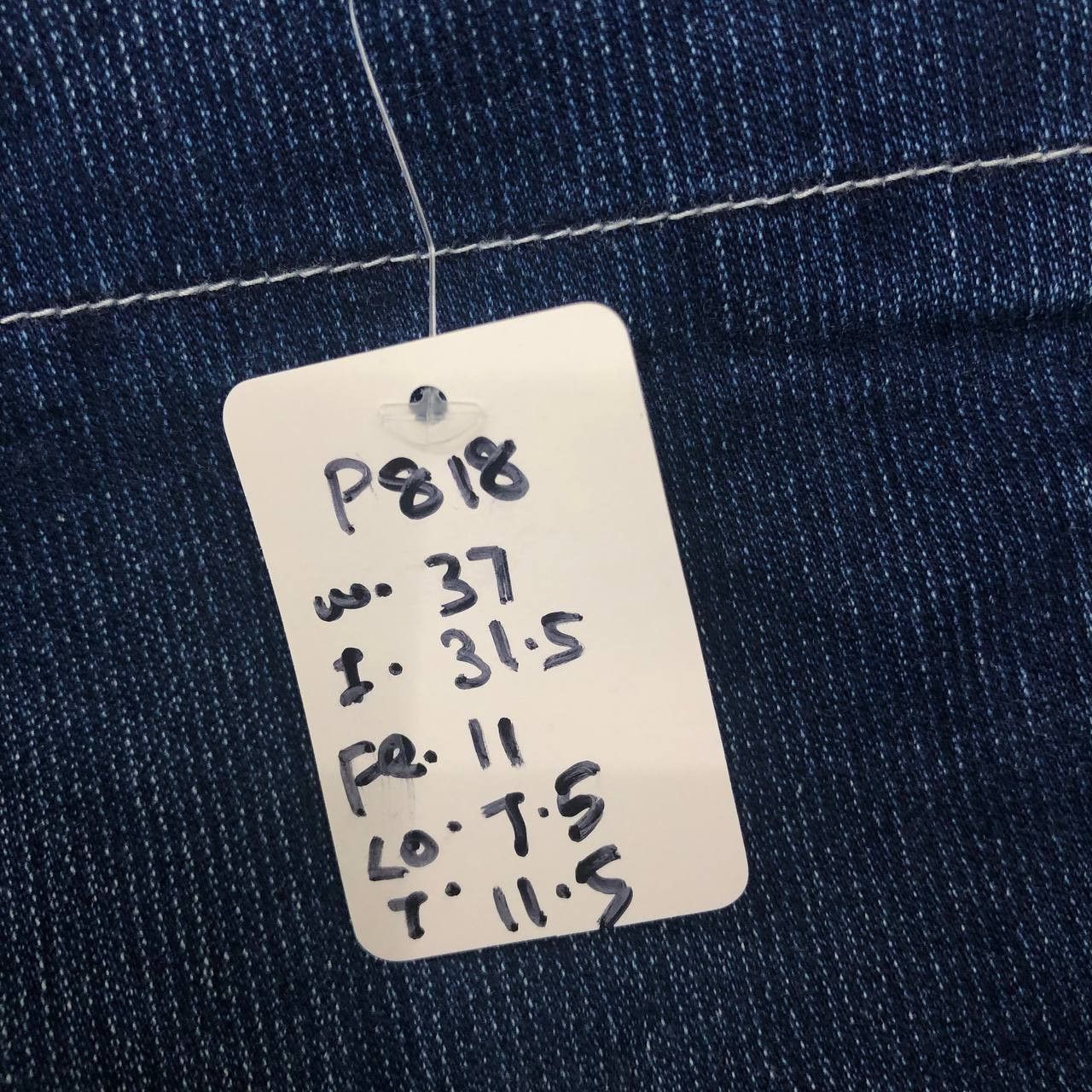 Japanese Brand P818 TORA CARGO SKINNY JEANS Size US 37 - 12 Thumbnail