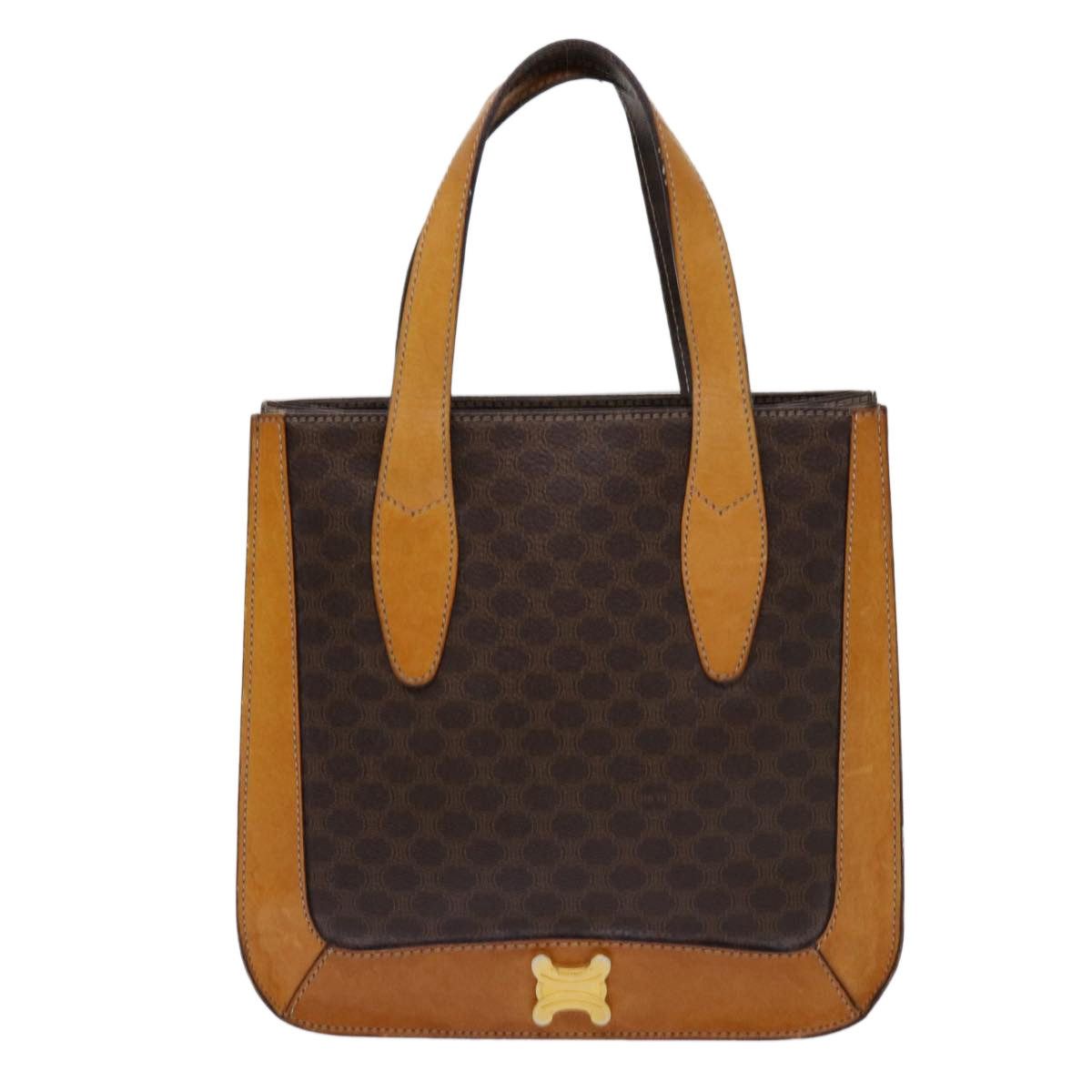 Celine CELINE Macadam Canvas Hand Bag Pvc Brown Size ONE SIZE - 2 Thumbnail