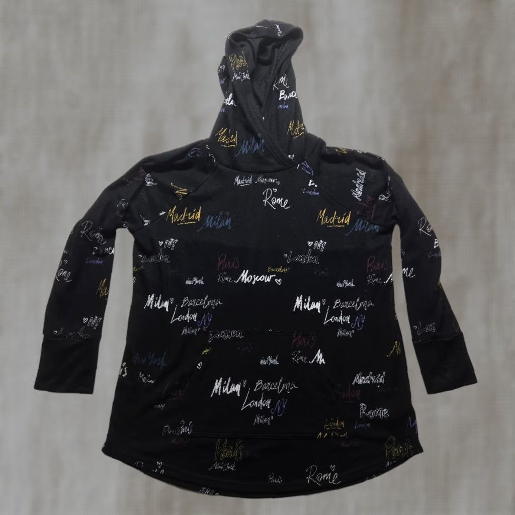 Vintage LuLaRoe Hoodie Women XL Black Halloween Pullover All Seasons Womens Size XL / US 12-14 / IT 48-50 - 1 Thumbnail