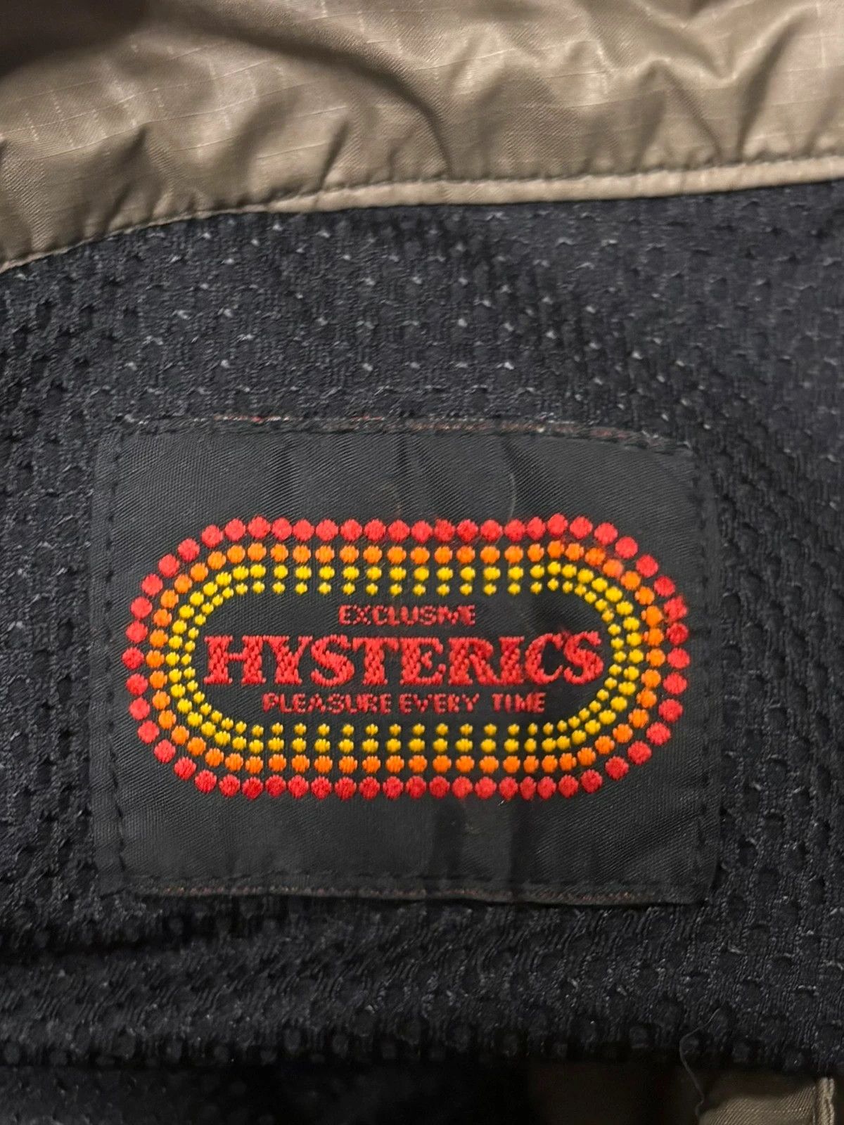 Hysteric Glamour Hysteric Glamour Khaki Black Windbreaker jacket Size US S / EU 44-46 / 1 - 3 Thumbnail