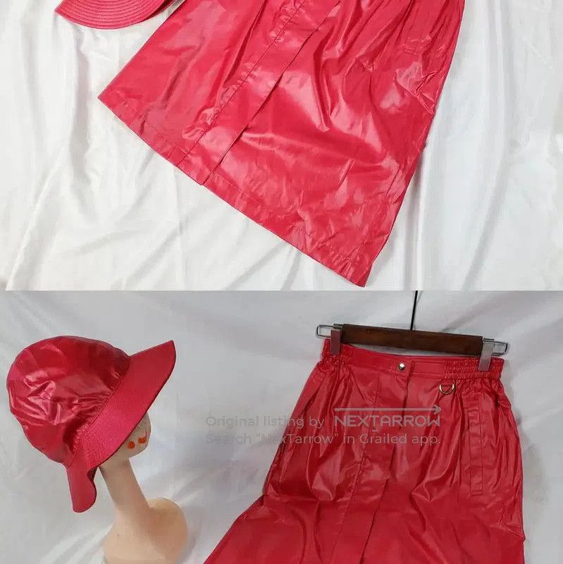 Dior Dior Red A-Line Skirt for Summer . Size 24" / US 00 / IT 34 - 1 Thumbnail