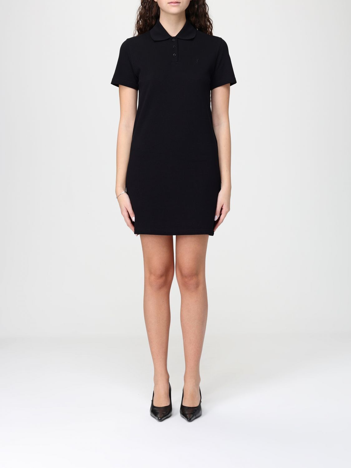 Saint Laurent Paris Saint Laurent Dress Woman Black Size XS / US 0-2 / IT 36-38 - 1 Thumbnail